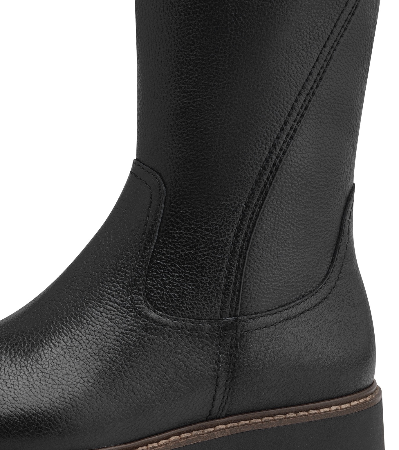 Tamaris Winterstiefel, Blockabsatz, Langschaftstiefel mit DUO-Tex-Ausstattung