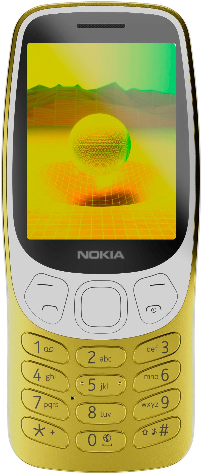 Nokia Handy »3210 4G«, Y2K Gold