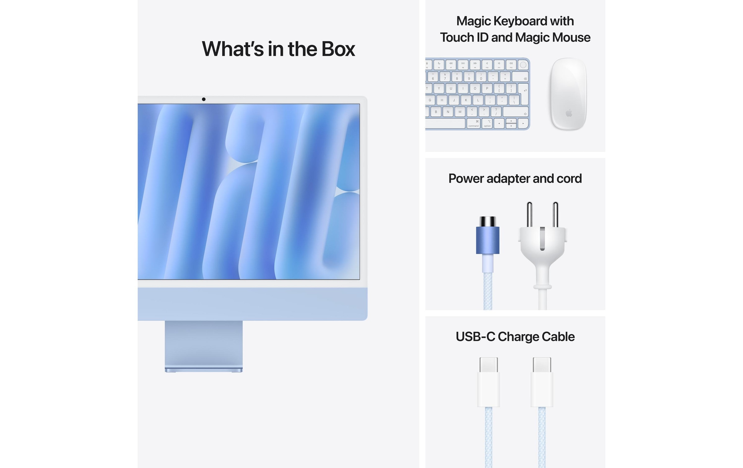 Apple iMac 24 Zoll, M4 Chip, 10C CPU, 10C GPU