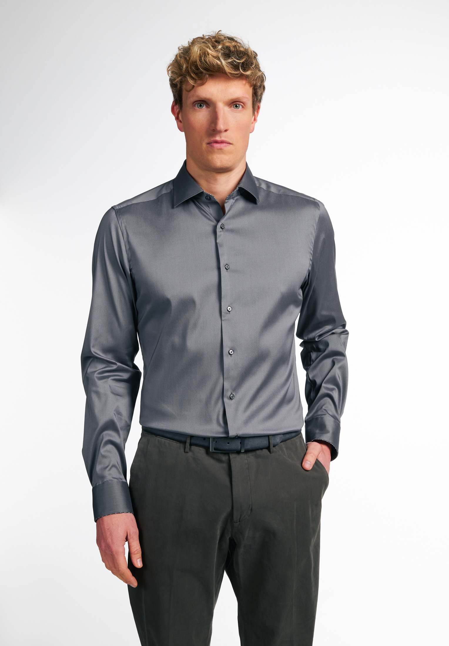 Eterna Langarmhemd »SLIM FIT«