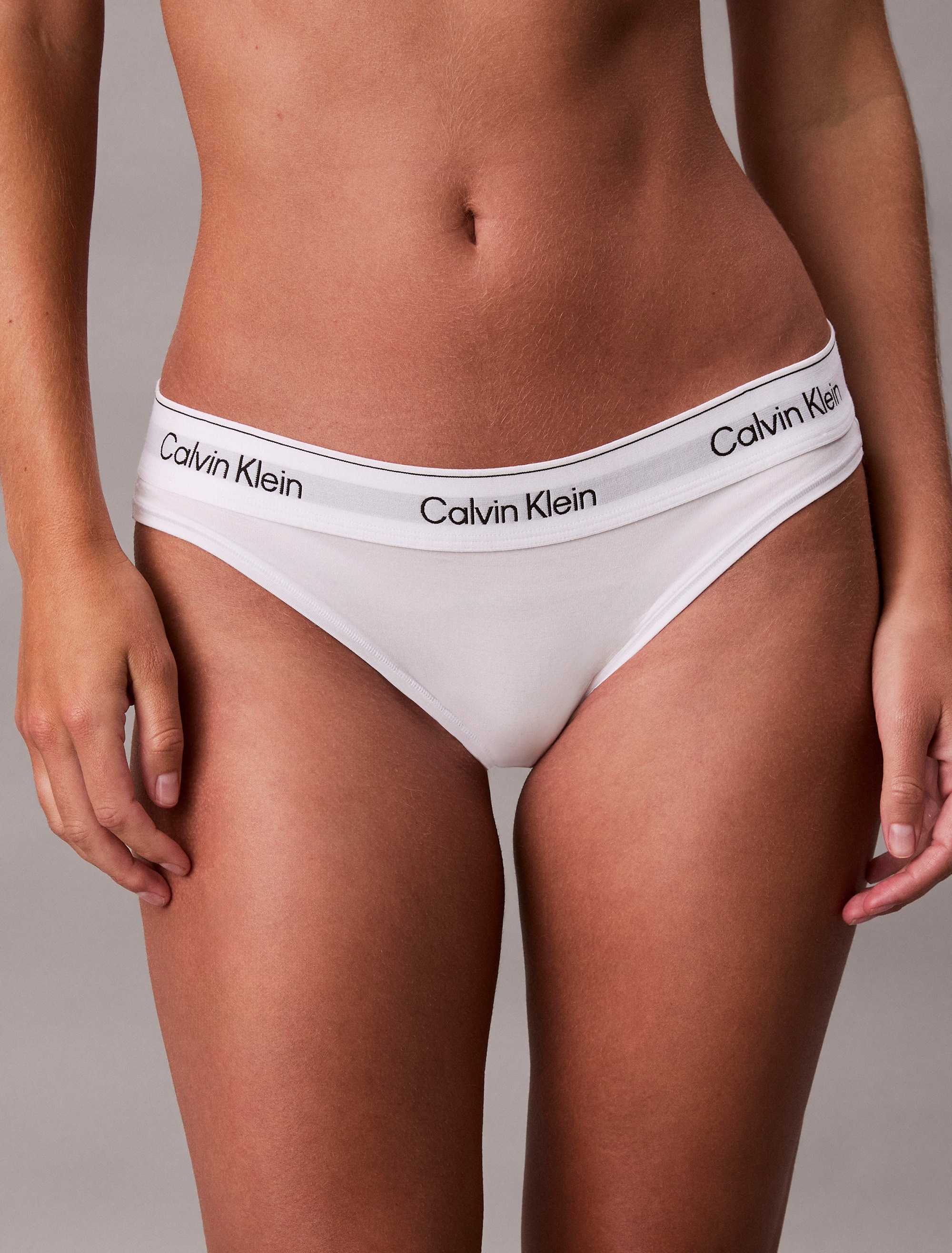 Calvin Klein Underwear Bikinislip »MODERN COTTON« mit breitem Bündchen