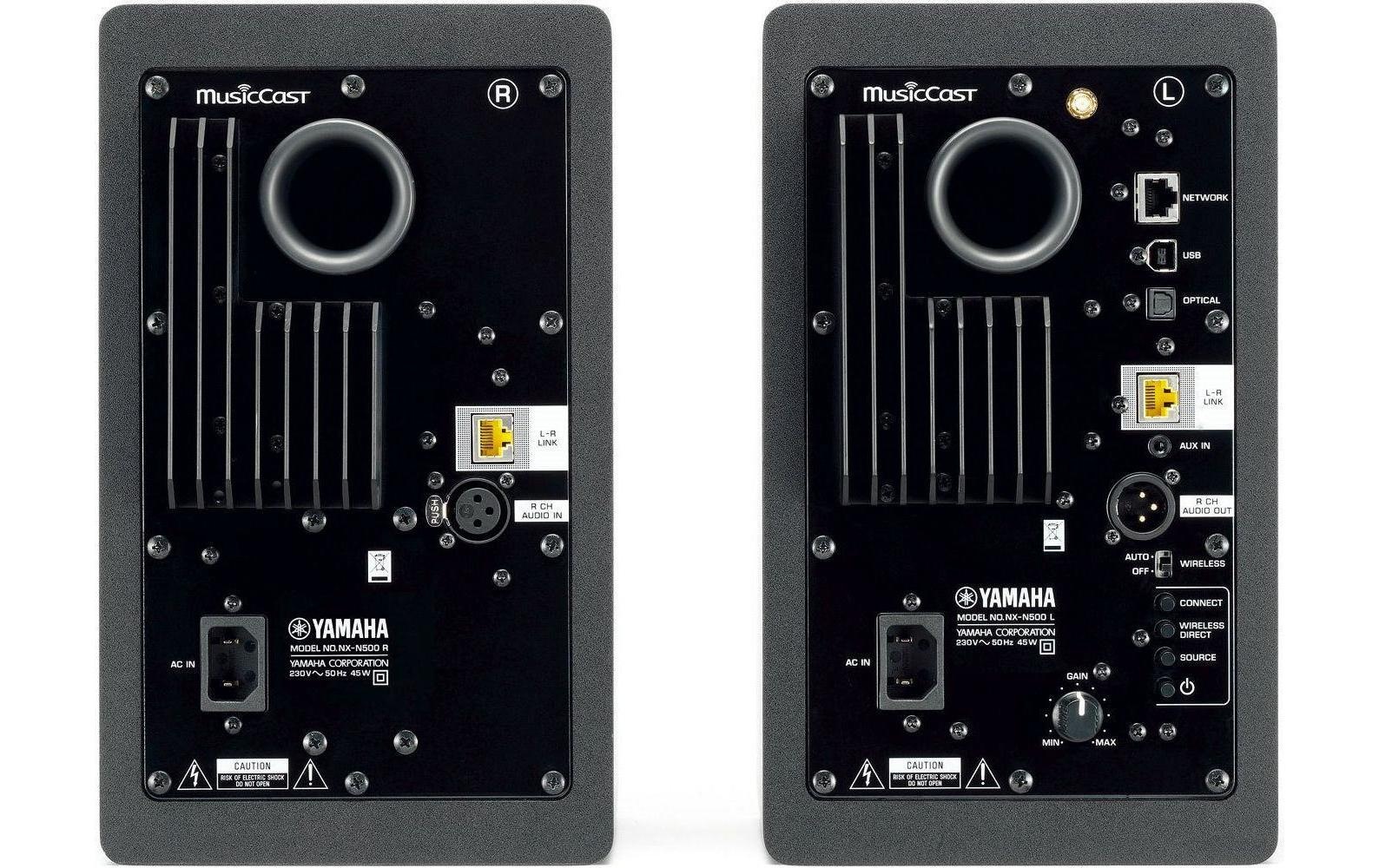 Yamaha Regal-Lautsprecher »Paar MusicCast NX-N500 Schwarz«