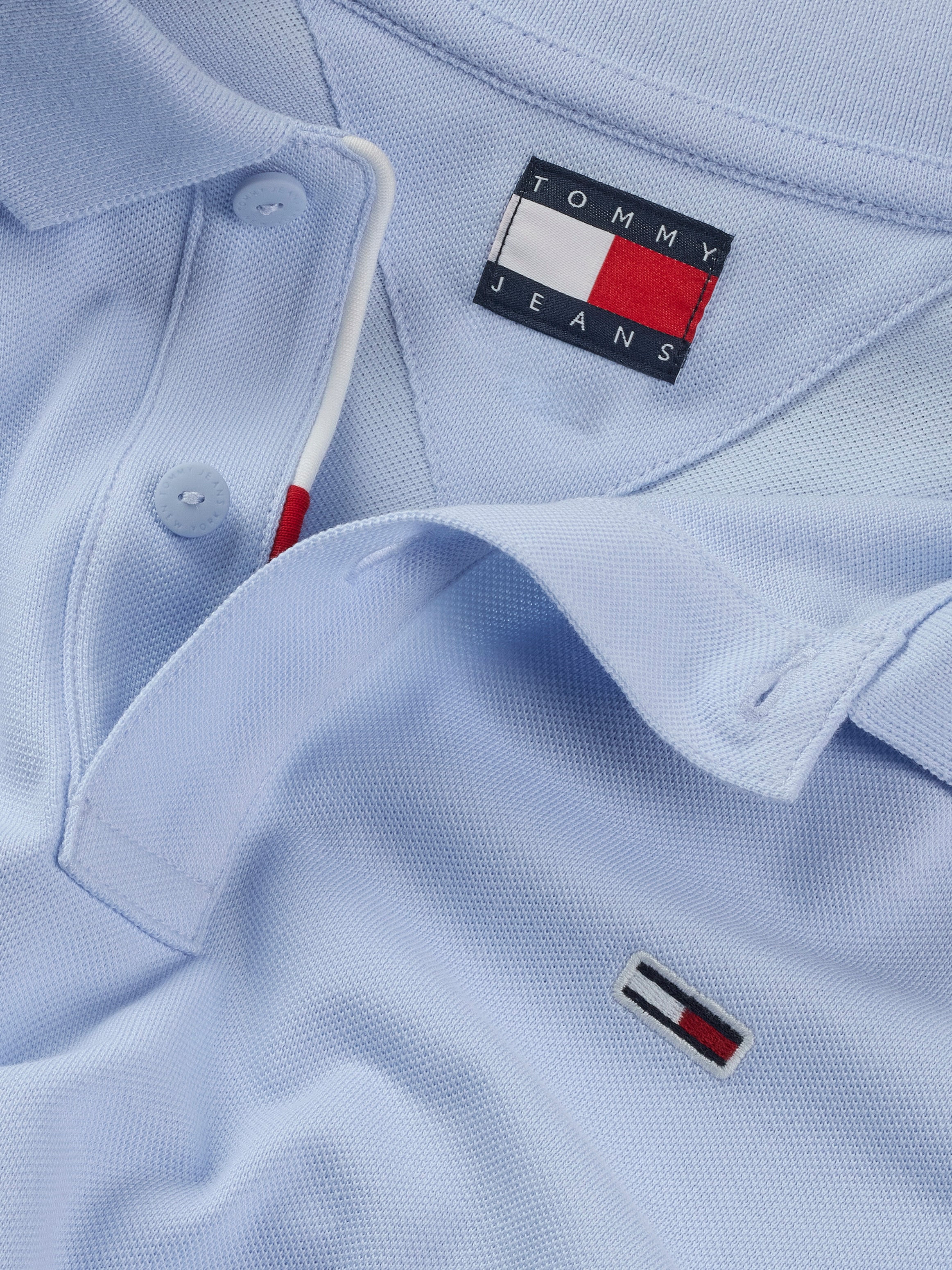 Tommy Jeans Poloshirt »TJM SLIM PLACKET POLO EXT«