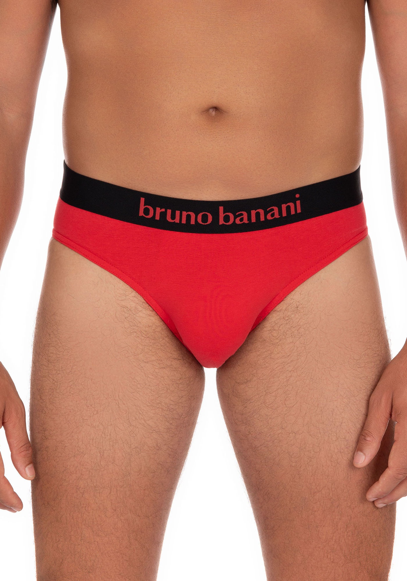 Bruno Banani Slip »Flowing«, (2er Pack), mit Logobund