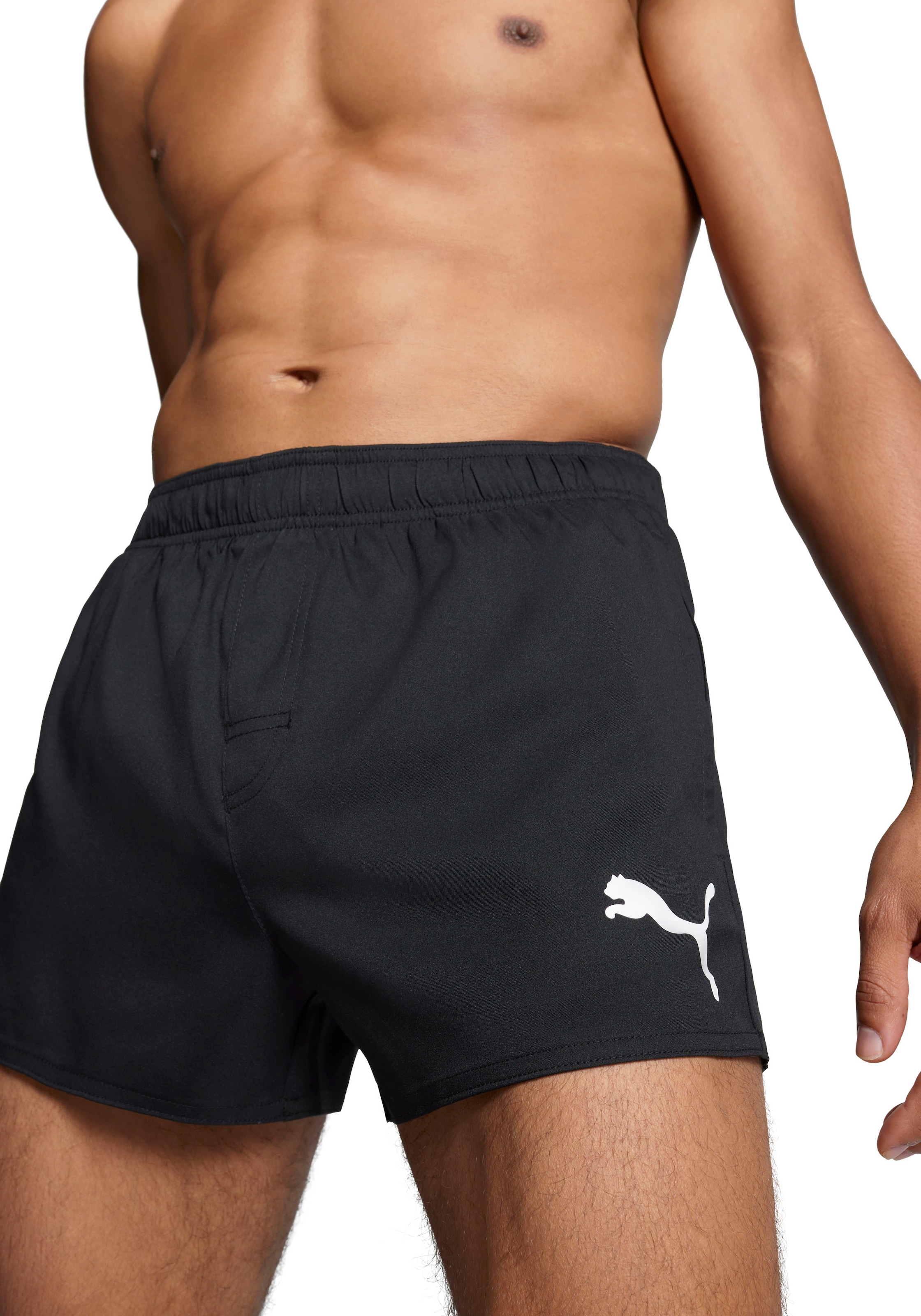 PUMA Badeshorts »PUMA SWIM MEN SHORT SHORTS 1P«, mit Seitentaschen