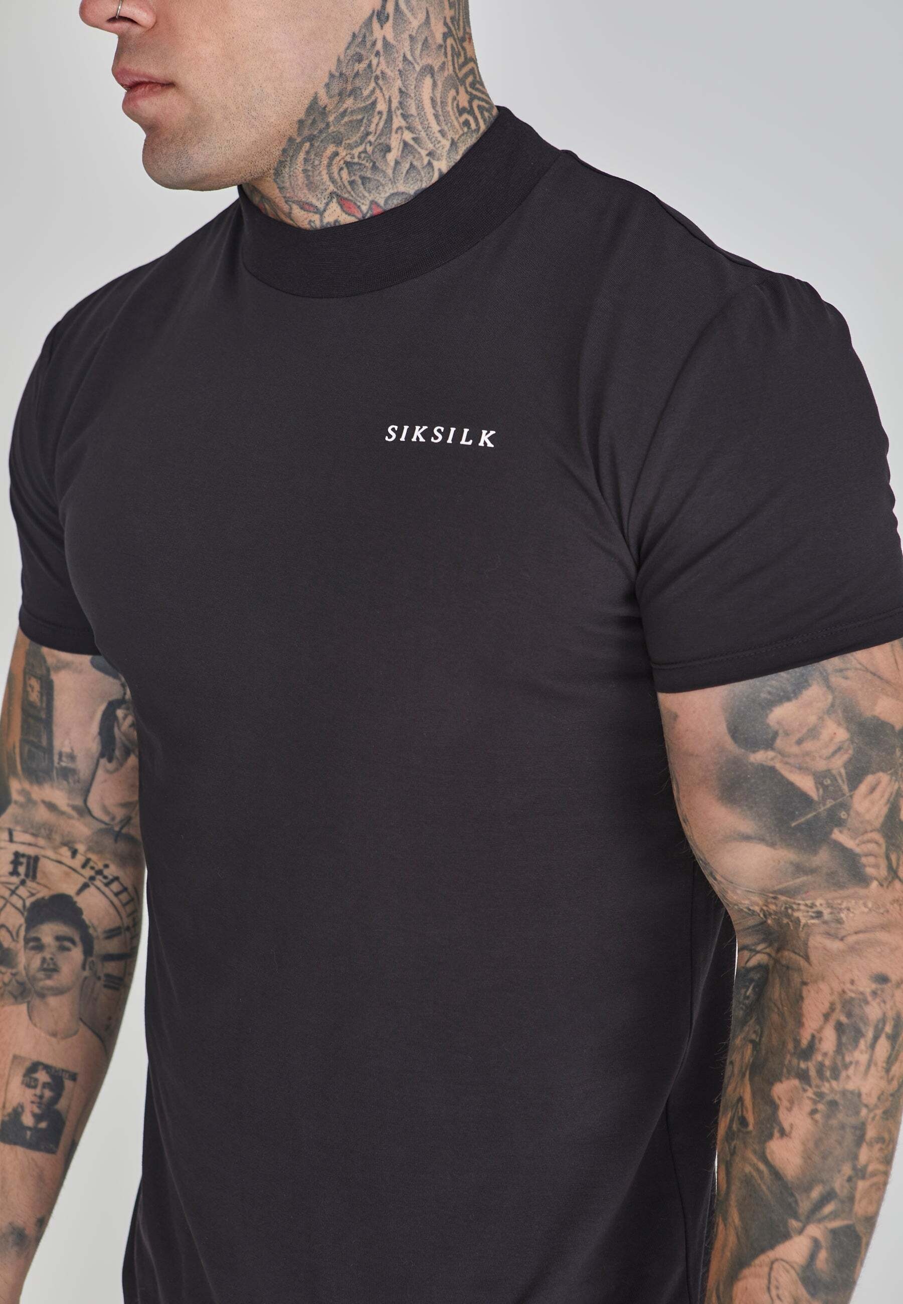 Siksilk T-Shirt »Siksilk T-Shirt Muscle Fit T-Shirt«