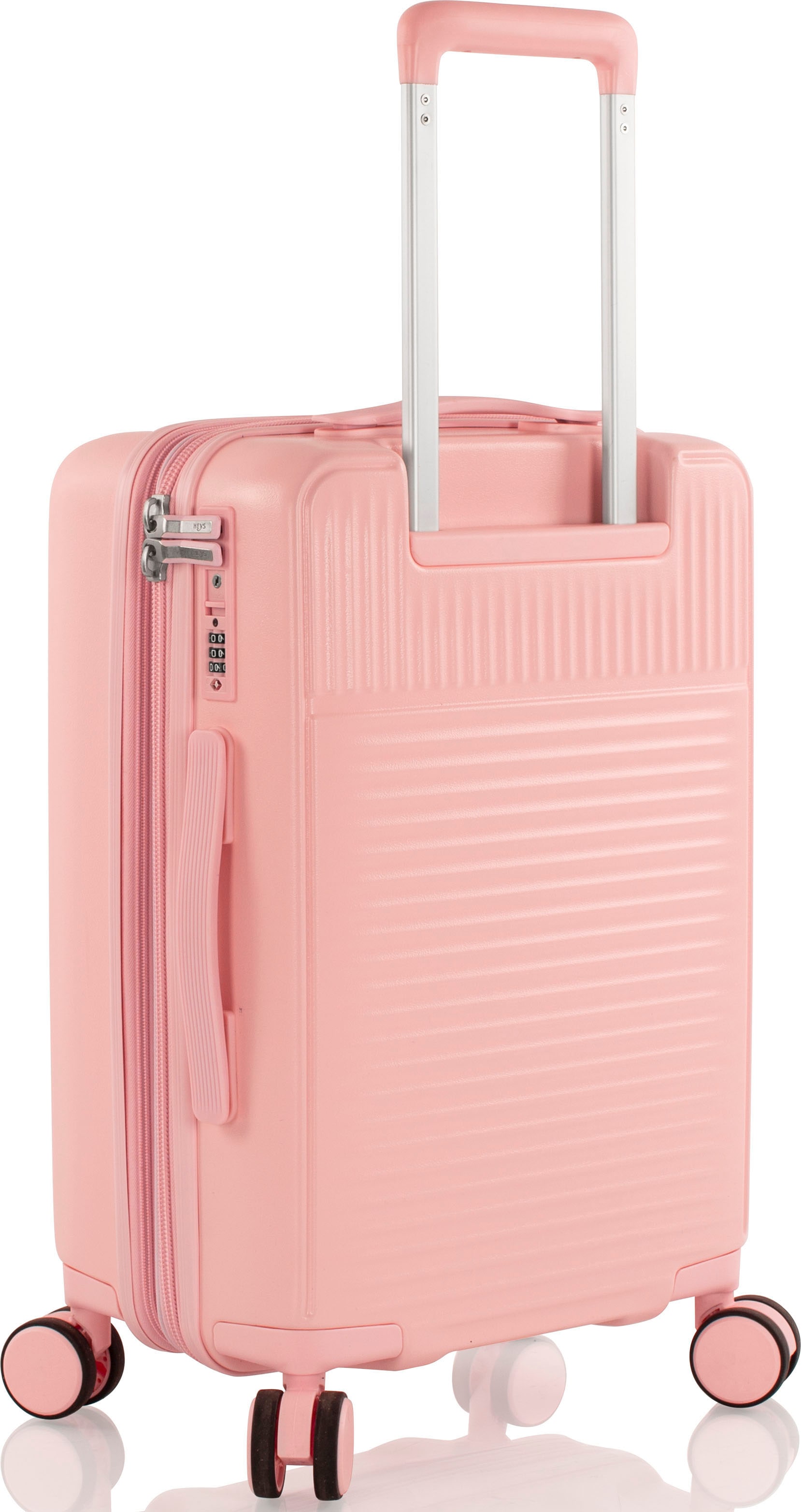 Heys Hartschalen-Trolley »Pastel, in verschiedenen Farben und Grössen«, 4 Rollen, Heys x Joachim Llambi Handgepäck-Koffer TSA Schloss Volumenerweiterung