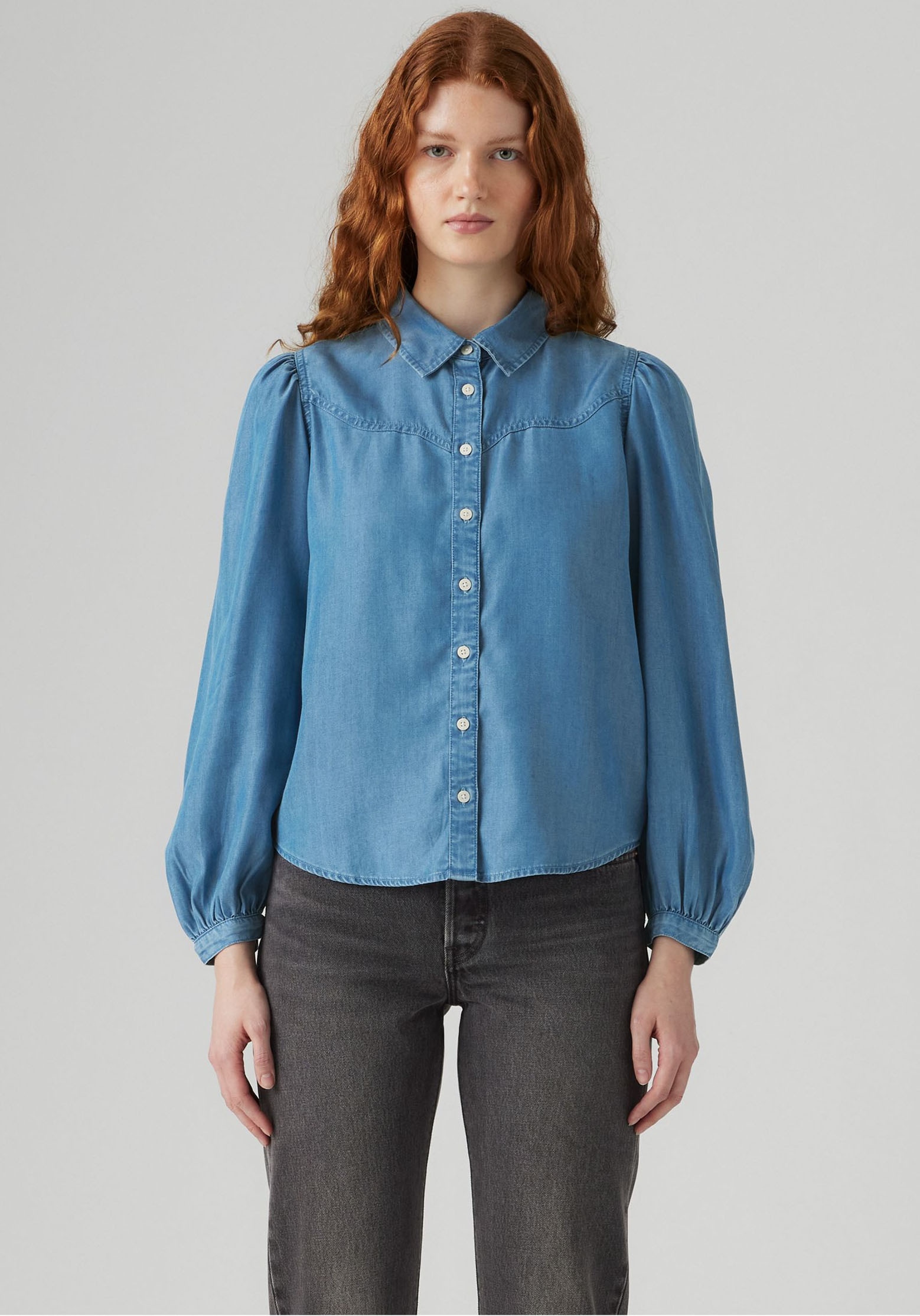 Levi's® Langarmbluse Mit Puffärmel