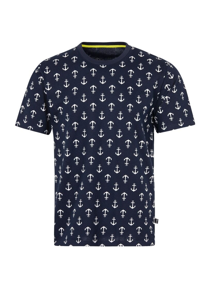Trigema T-Shirt »TRIGEMA T-Shirt mit modischem Anker-Motiv« online kaufen |  Jelmoli-Versand