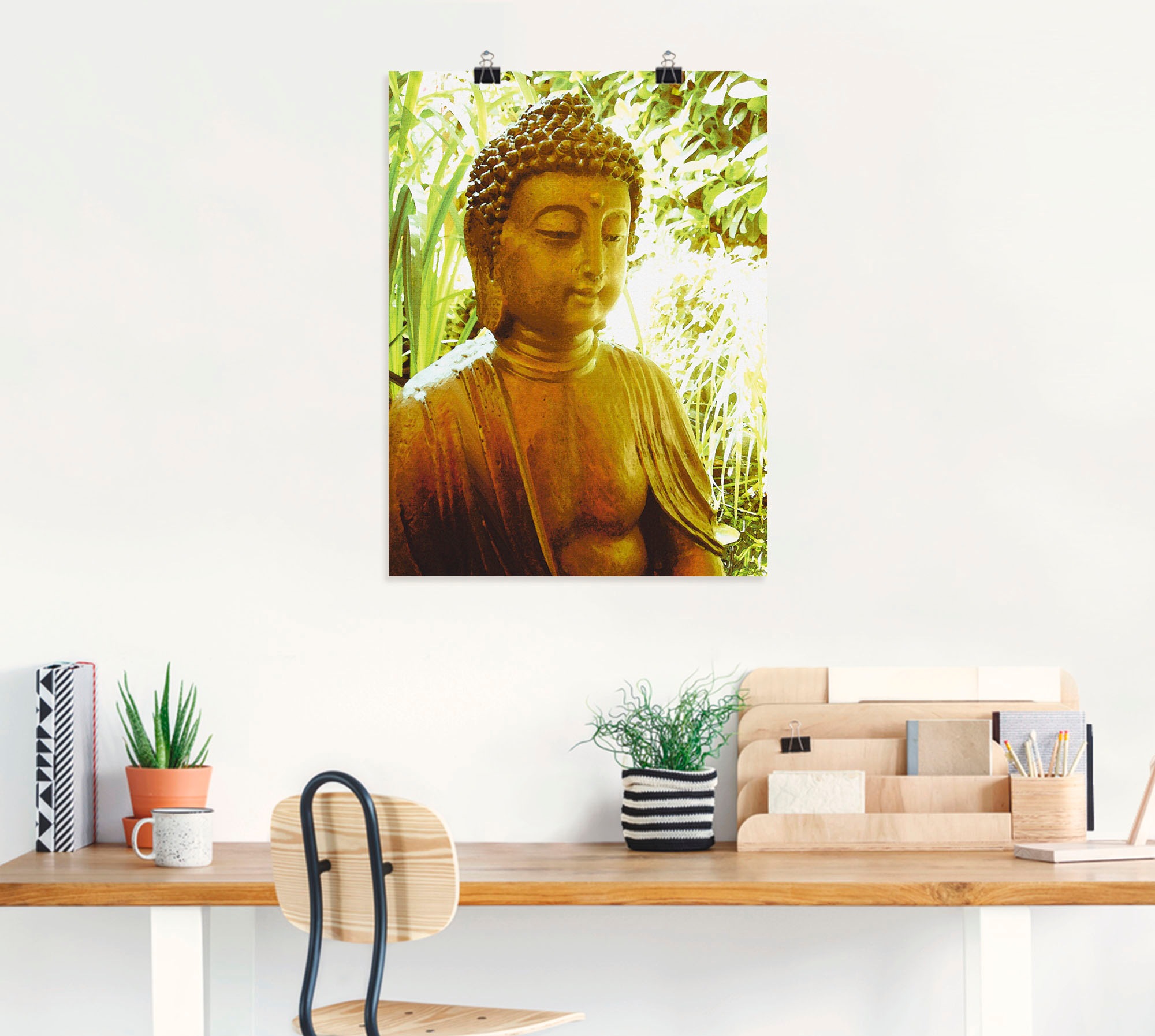 Artland Wandbild »Die Seele von Buddha«, Religion, (1 St.), als  Leinwandbild, Wandaufkleber oder Poster in versch. Grössen online shoppen |  Jelmoli-Versand
