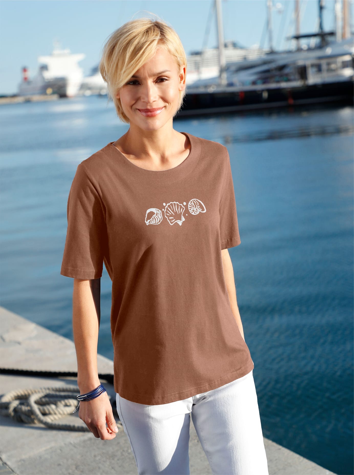 Casual Looks Kurzarmshirt »Shirt« 1 Stk.