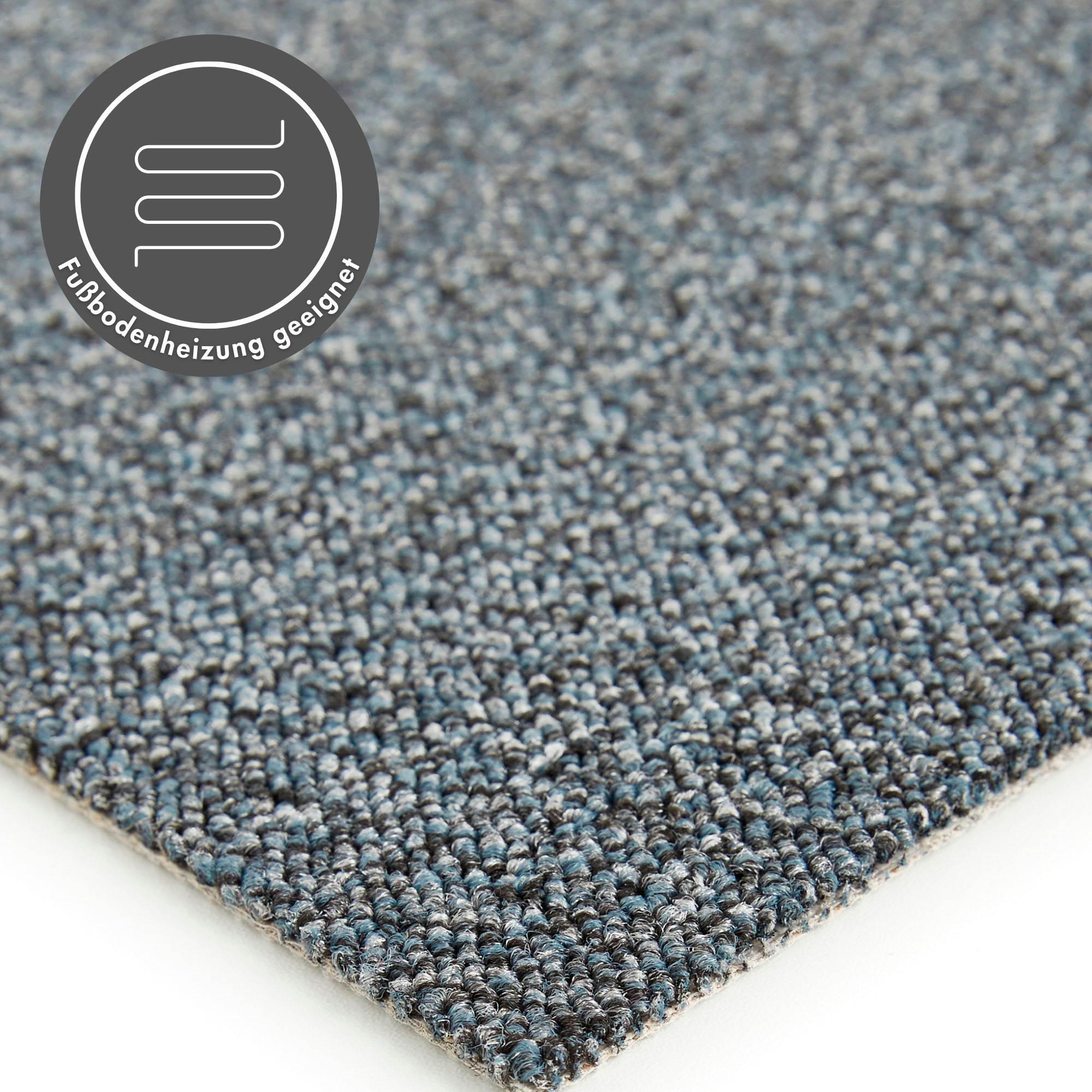 Andiamo Teppichboden "Matz, Schlinge, Gesamthöhe 6 mm, Luxusklasse LC1" rechteckig meliert, Breite 400 cm oder 500 cm, strapazierfähig & pflegeleicht