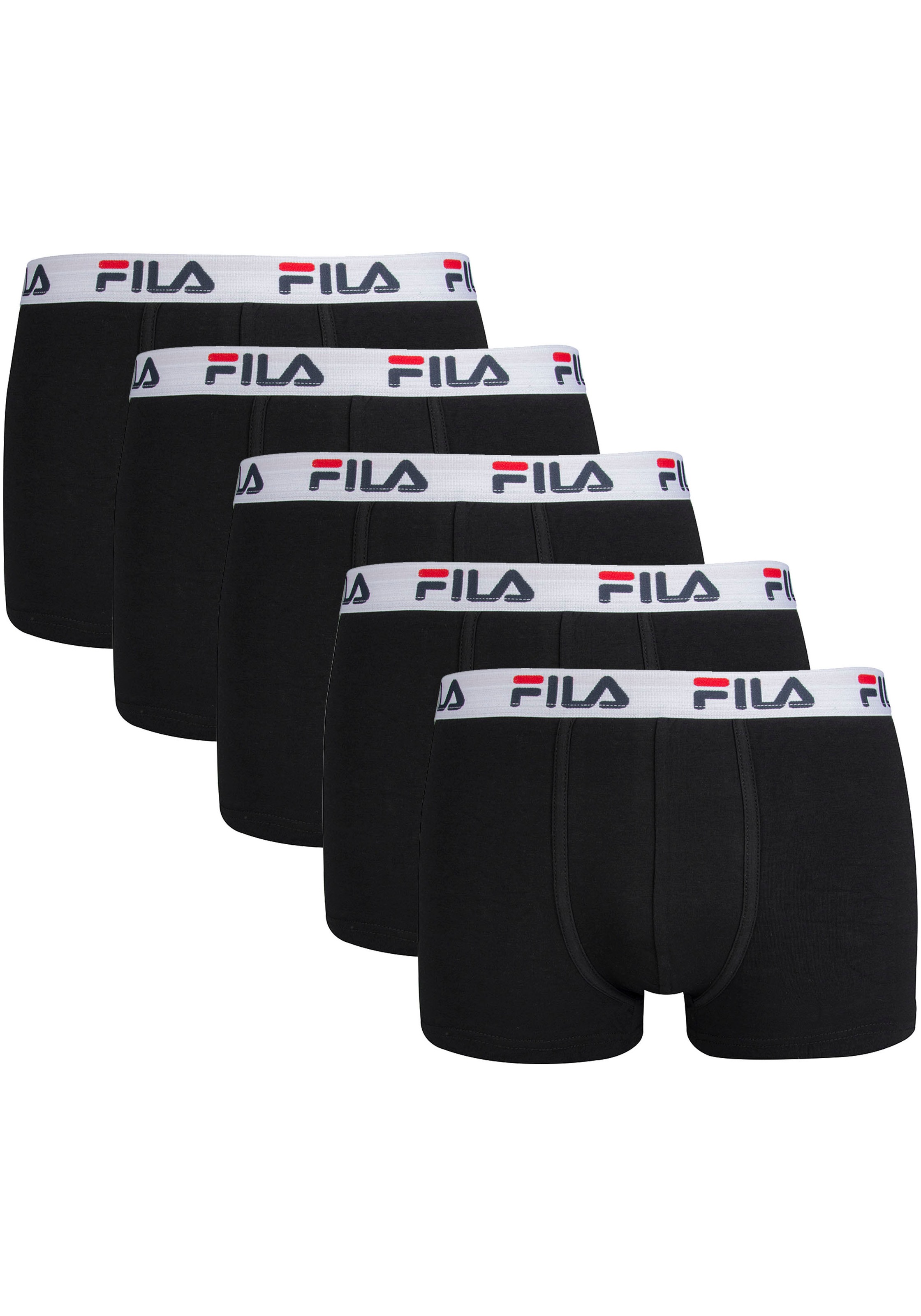 Fila Boxershorts, (5er Pack), mit Logobund