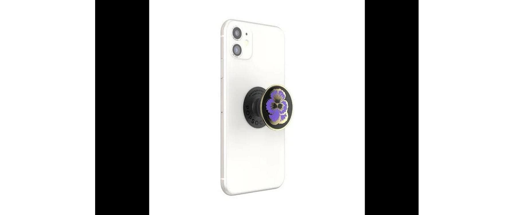 Popsockets Handy-Halterung »PopGrip Flowering Iris Enamel«, Universalhalterung