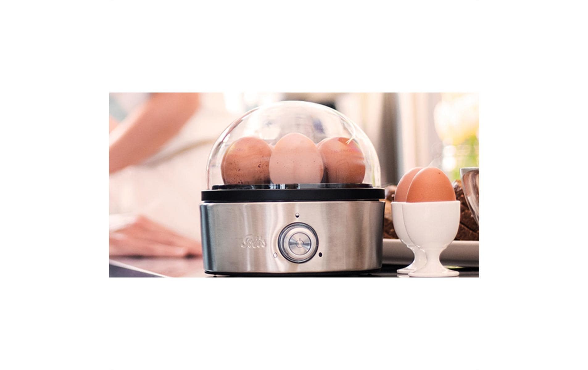 SOLIS OF SWITZERLAND Eierkocher »Egg Boiler & More 8272 7 Eier«, 400 W