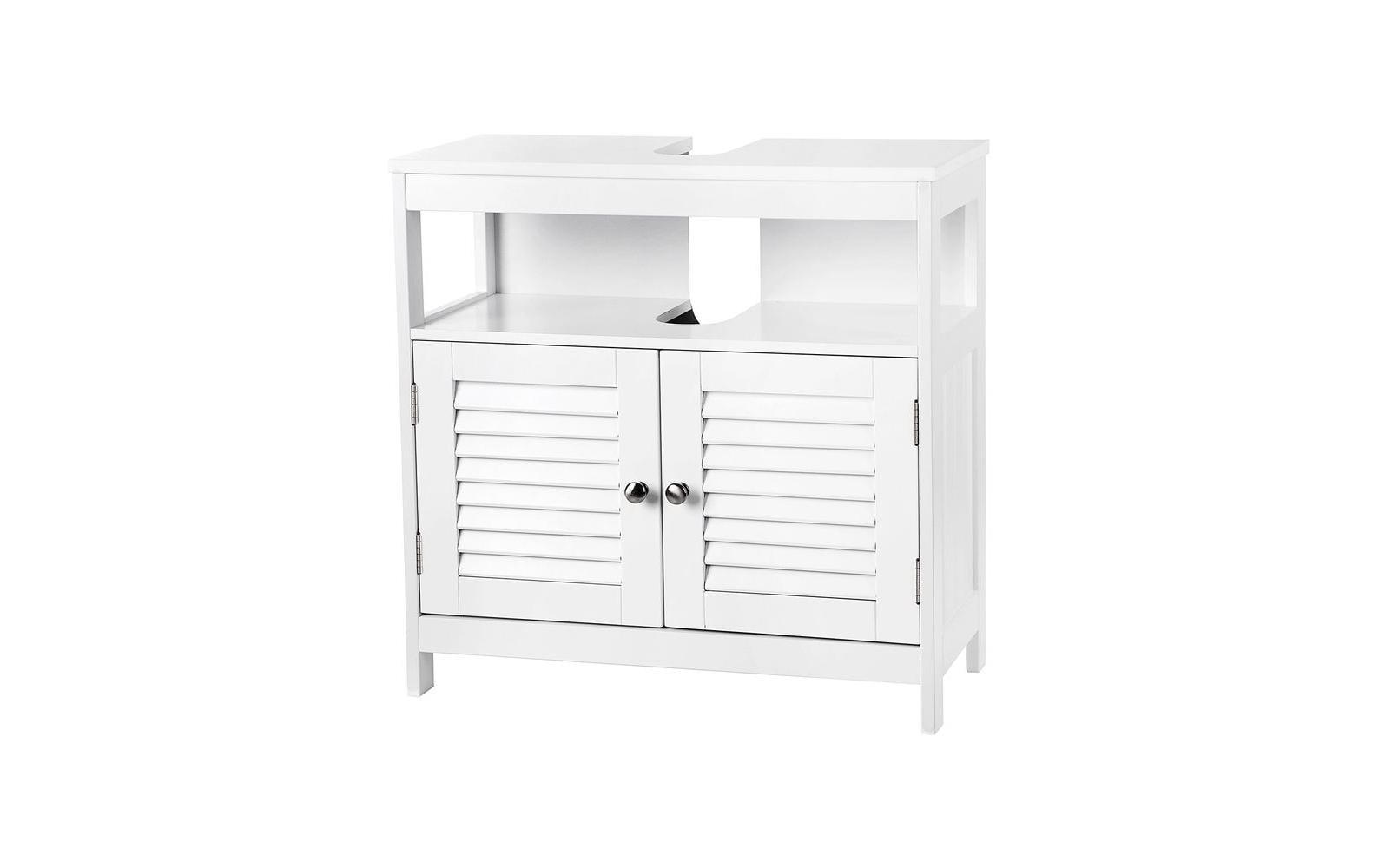 VASAGLE Waschbeckenunterschrank »mit Türen 60 x 60 cm, Weiss« online  bestellen | Jelmoli-Versand