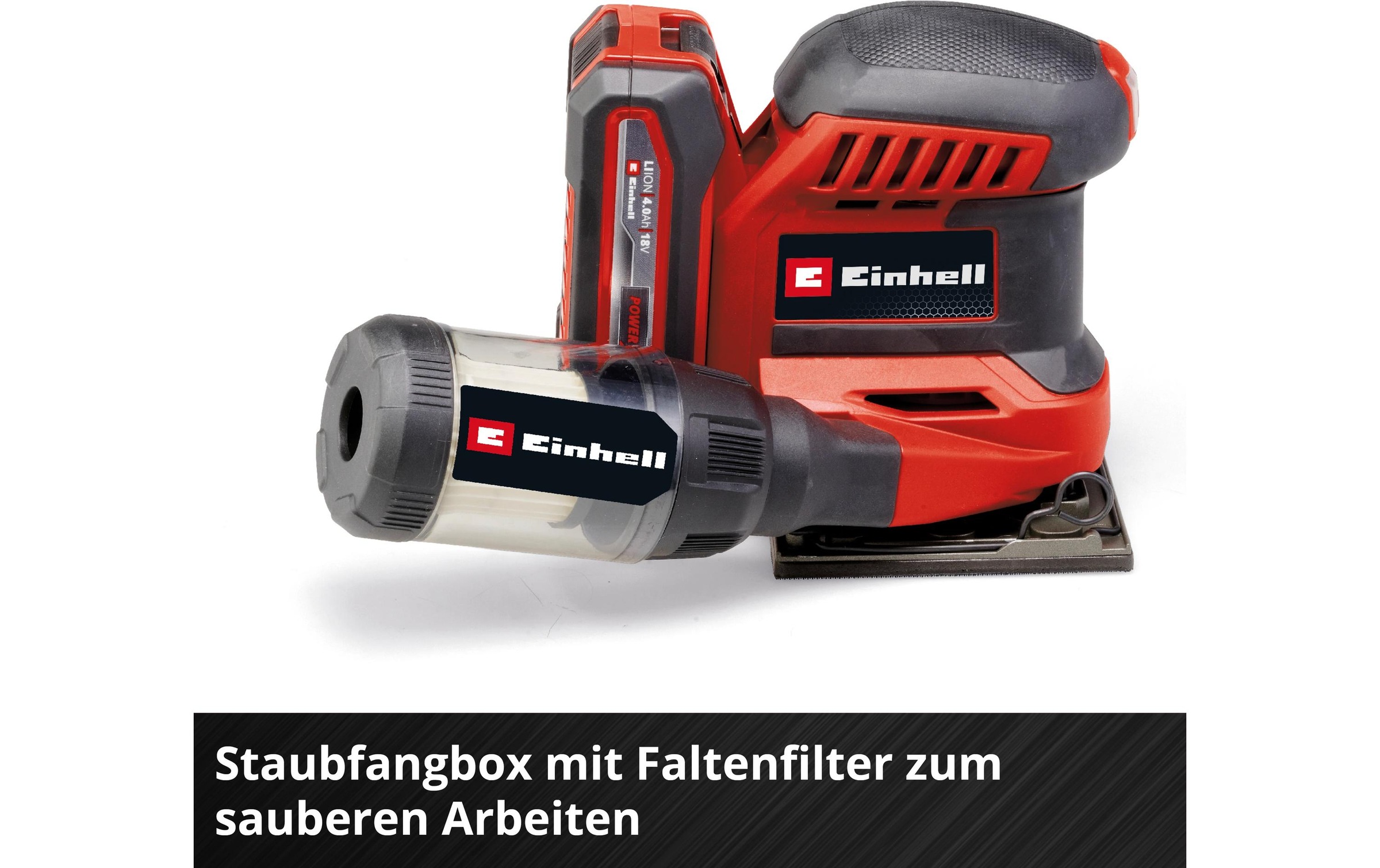 Einhell Akku-Schwingschleifer »TE-OS 18/113 Li – Solo«