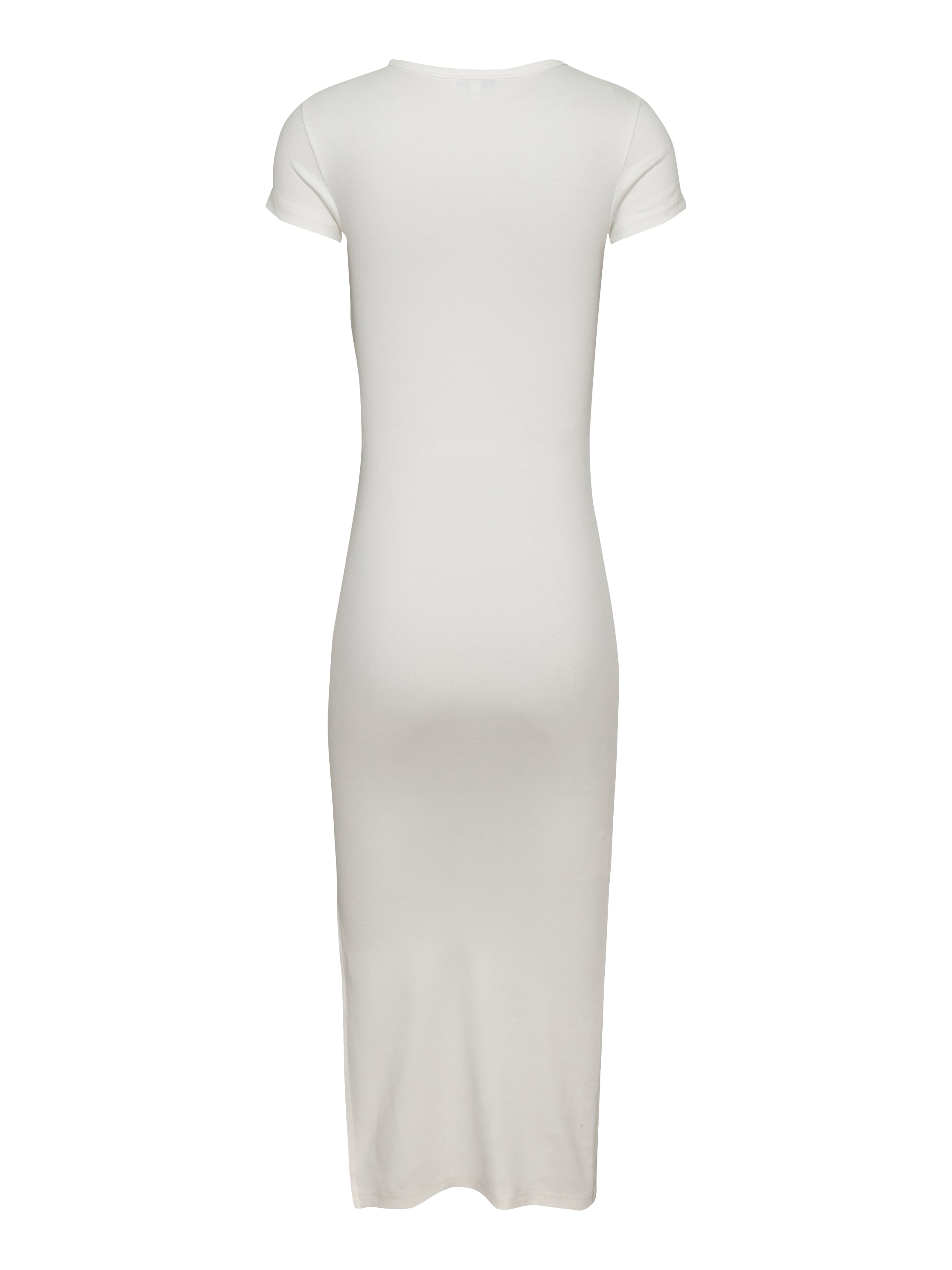 Tommy Jeans Jerseykleid »TJW BODYCON LOGO 2 DRESS«, mit Logostickerei, mit Kurzarm, in Midi-Länge