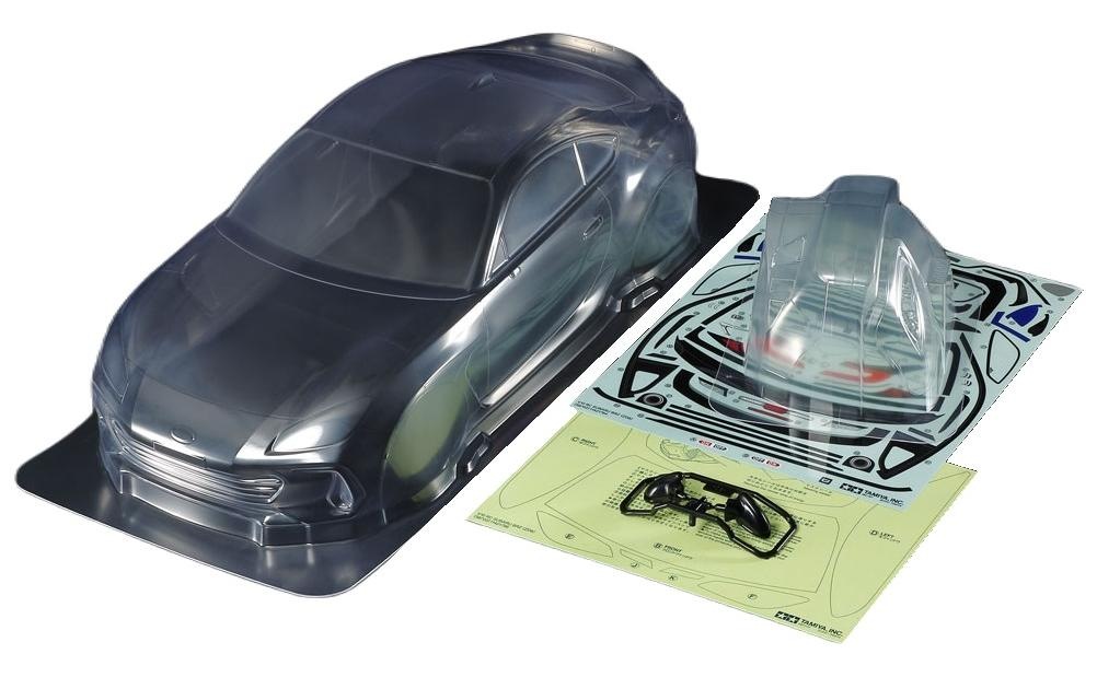 Modellbausatz »Tamiya Subaru BRZ ZD8 unlackiert«, 1:10