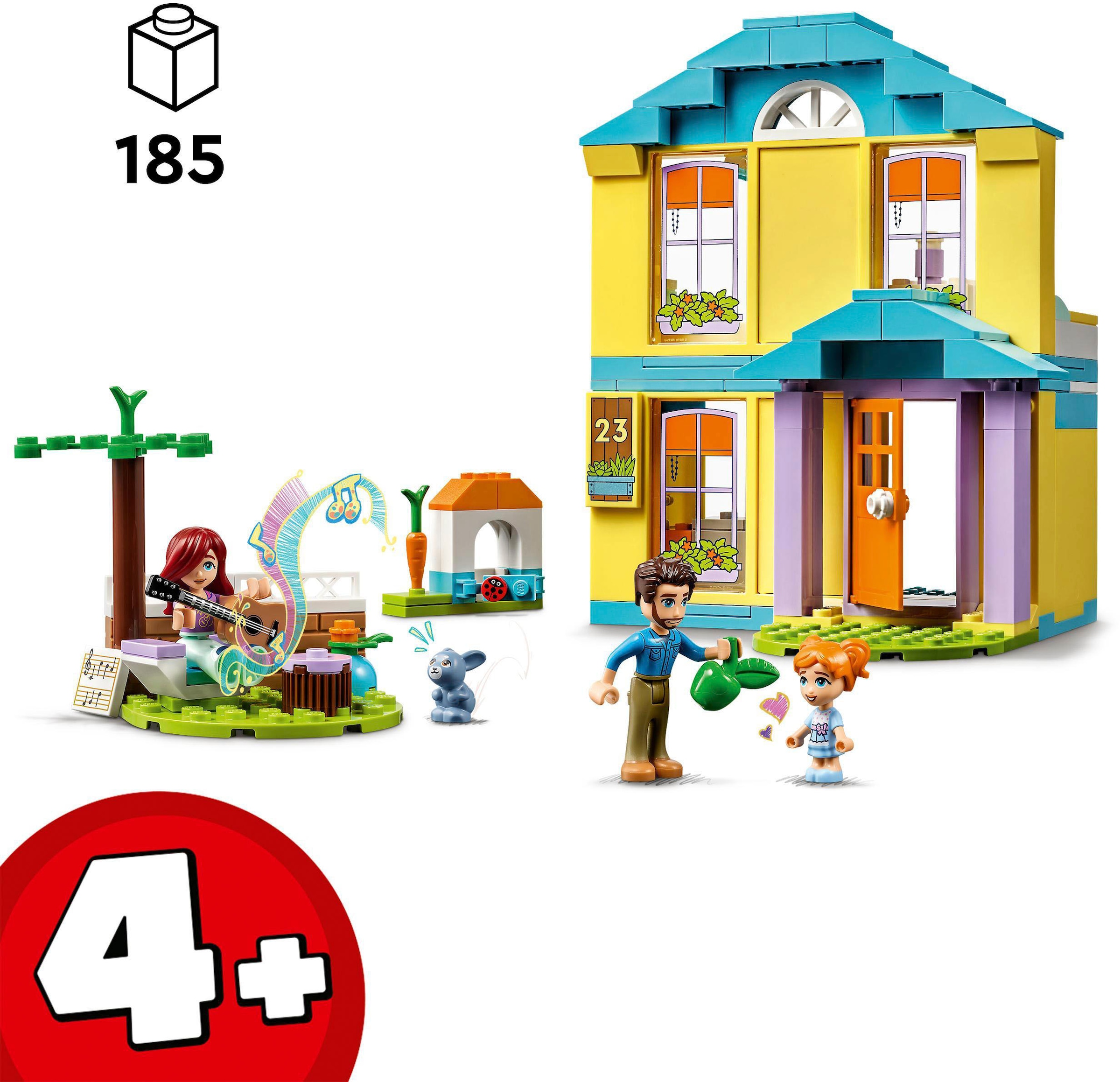 LEGO® Konstruktionsspielsteine »Paisleys Haus (41724), LEGO® Friends«, (185 St.), Made in Europe