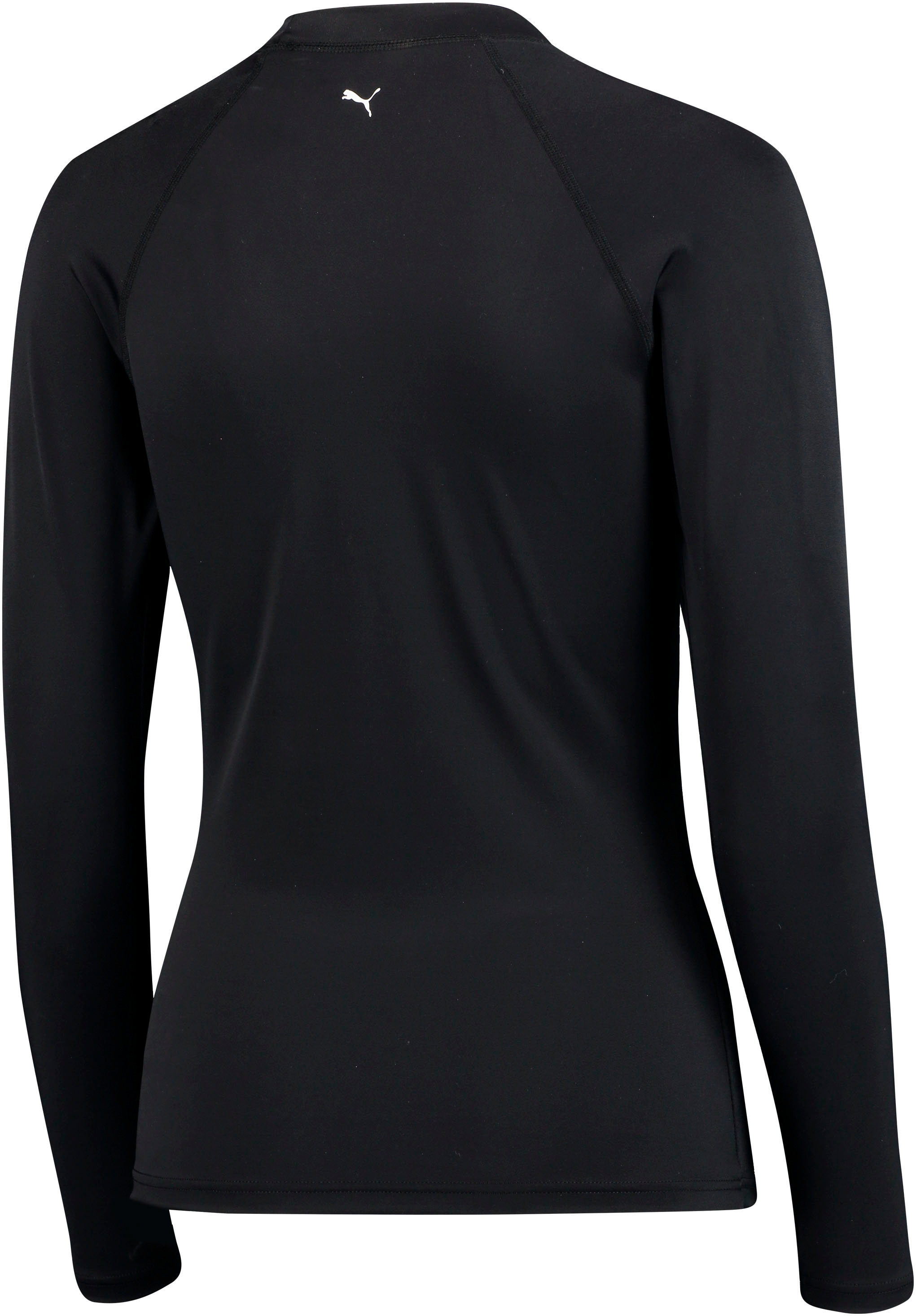 PUMA Bade-Shirt »PUMA SWIM WOMEN LONG SLEEVE RASH GUARD«, Logodruck, langärmelig, funktionelle Passform