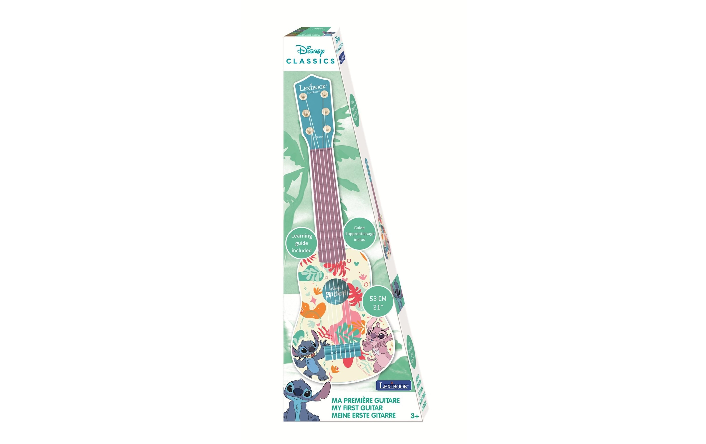 Lexibook® Spiel-Gitarre »Meine Erste Gitarre Stitch 53 cm«