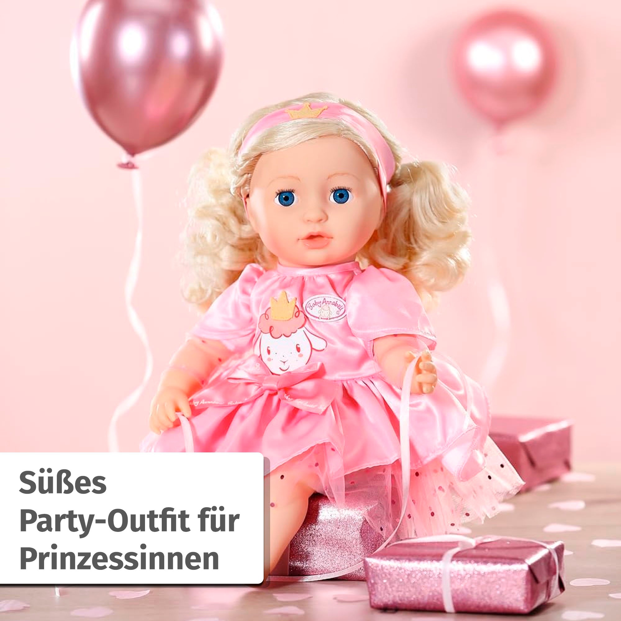 Baby Annabell Puppenkleidung »Geburtstagskleid 43 cm«