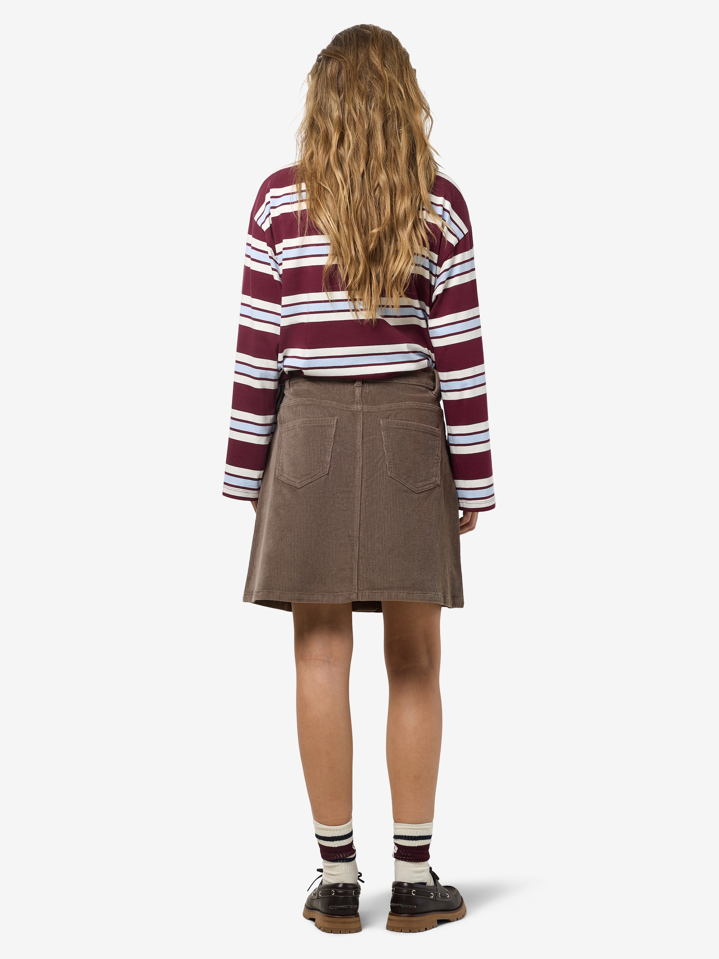 Noisy may Cordrock »NMRONNIE NW A SHAPE SKIRT CORDUROY NOOS«