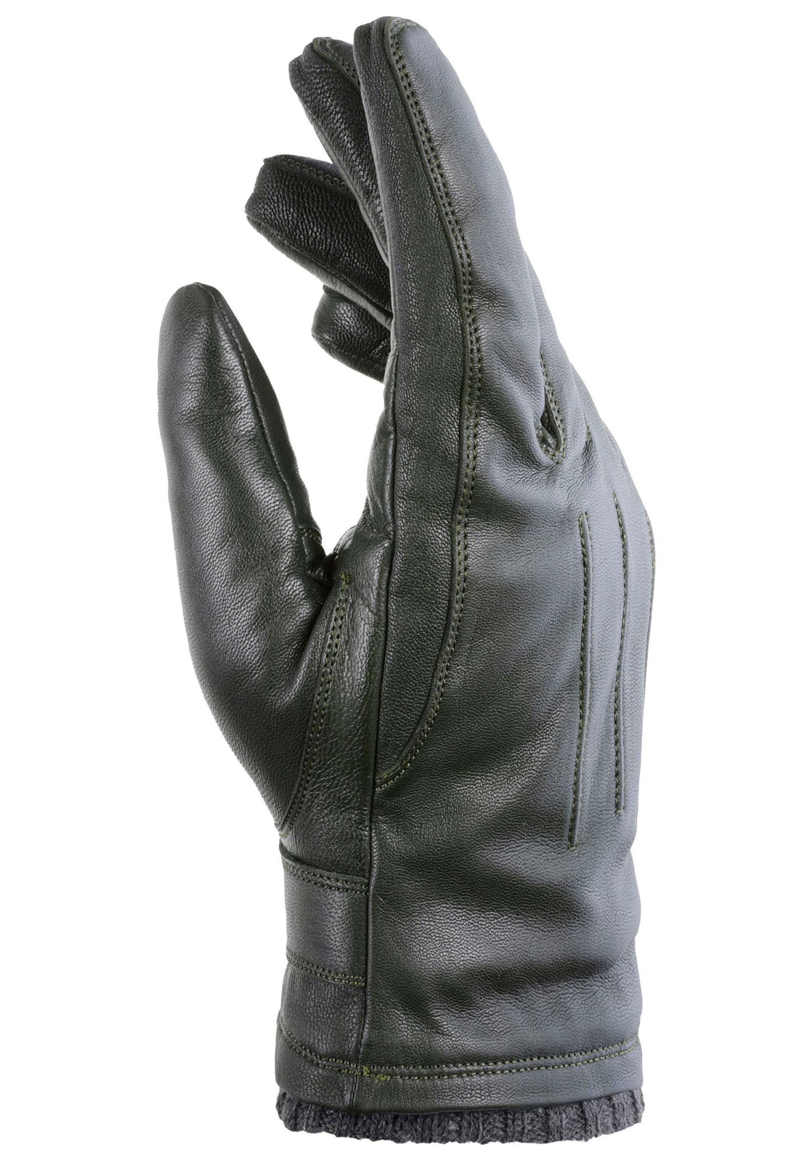 shoppen | PEARLWOOD Lederhandschuhe leichte Vintage online Jelmoli-Versand »Newton«, Optik Waxfinish durch