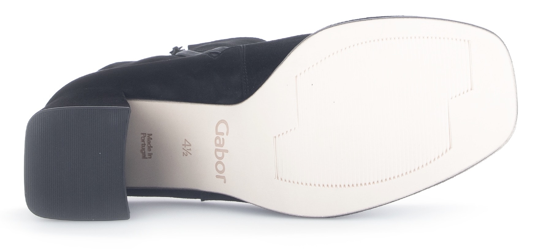 Gabor Stiefelette, Blockabsatz, Ankleboots mit praktischem Innenreissverschluss