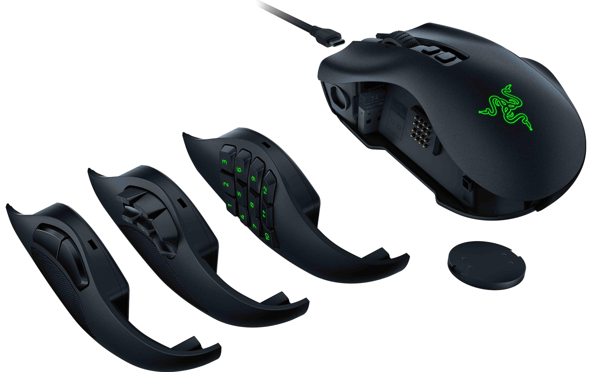 RAZER Maus »Naga V2 Pro«, Bluetooth