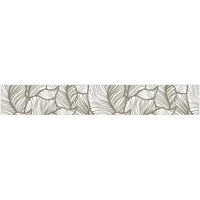 MySpotti Fensterfolie »Look Leaves beige«, halbtransparent, glattstatisch  haftend, 200 x 30 cm, statisch haftend online bestellen | Jelmoli-Versand