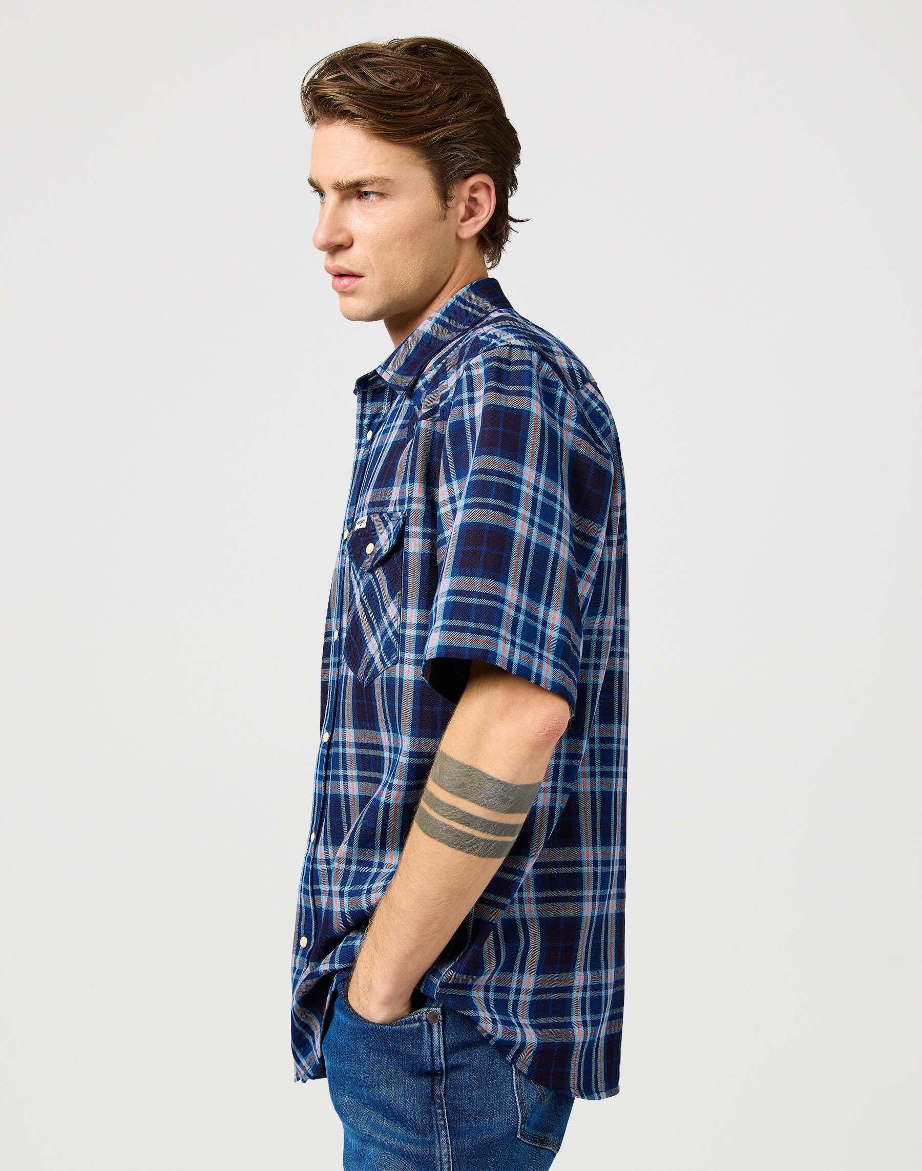 Wrangler Kurzarmhemd »WRANGLER Kurzarmhemd Ss Western Shirt«
