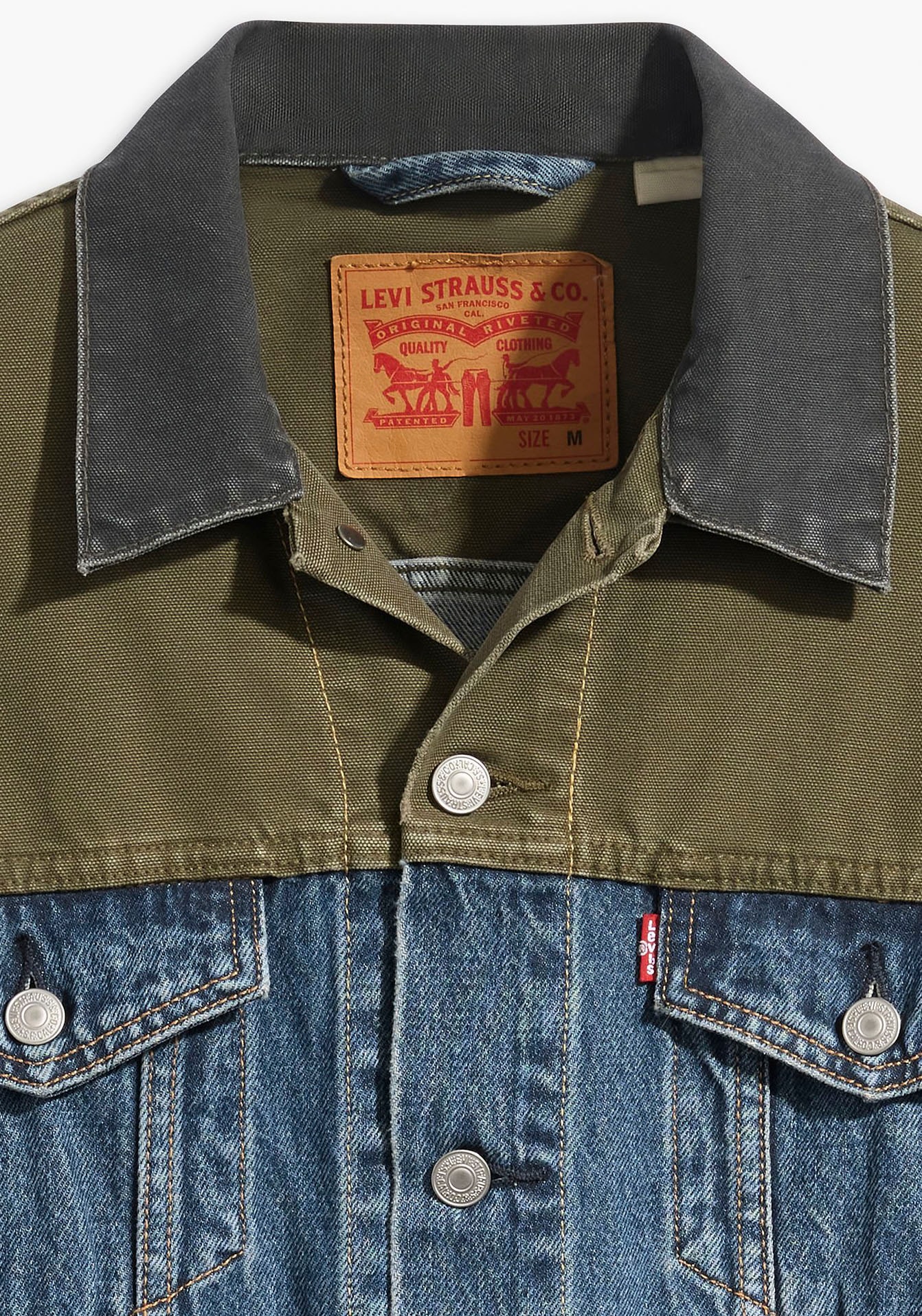 Levi's® Jeansjacke »VINTAGE FIT TRUCKER JKT«, mit Brusttaschen