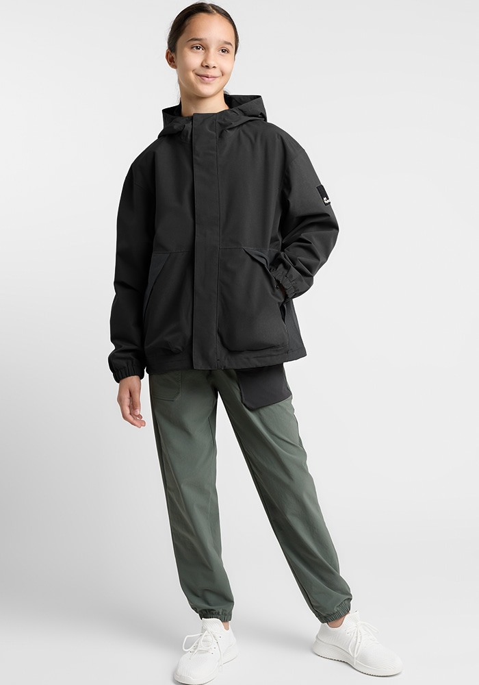 Jack Wolfskin Outdoorjacke »TEEN 2L JACKET Y«, mit Kapuze