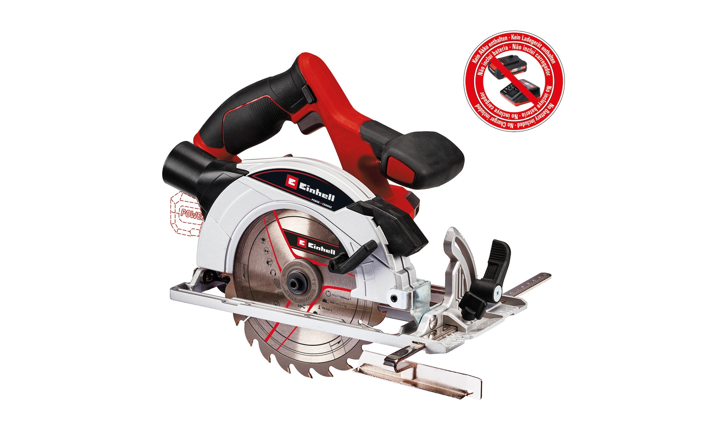 Einhell Akku-Handkreissäge »TE-CS 18/165-1 Li Solo«