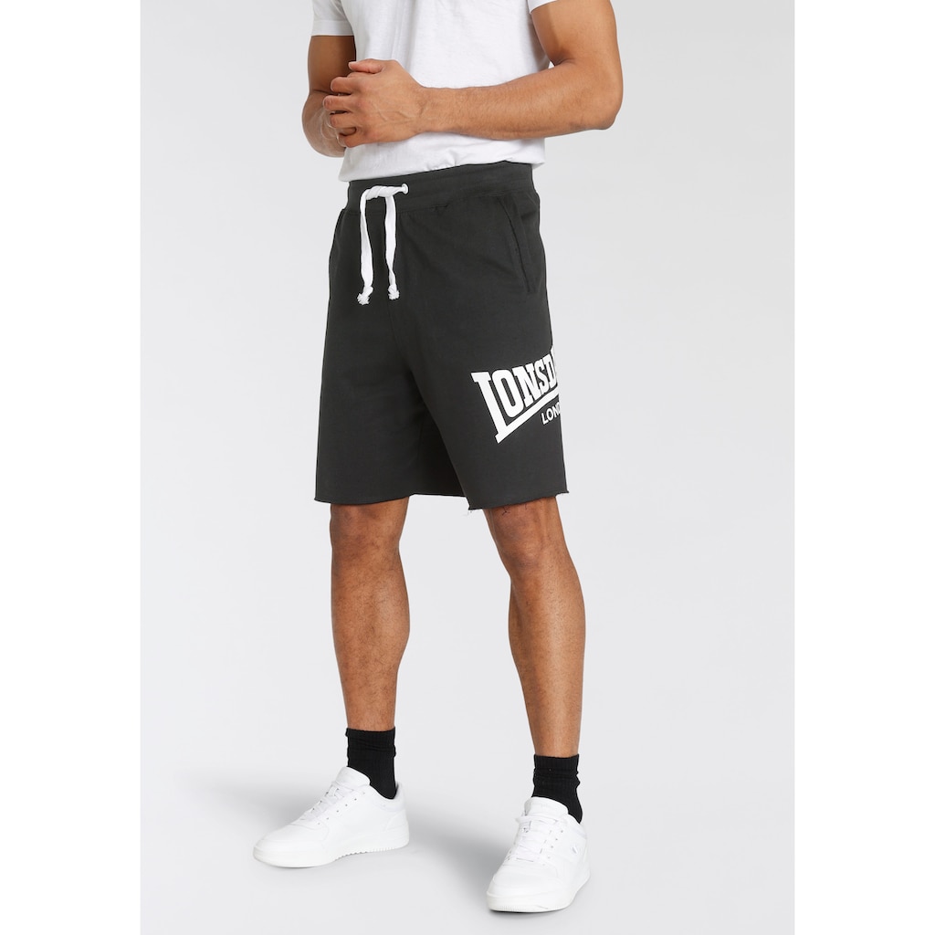 Lonsdale Sweatshorts »SWEATSHORTS BLACK«