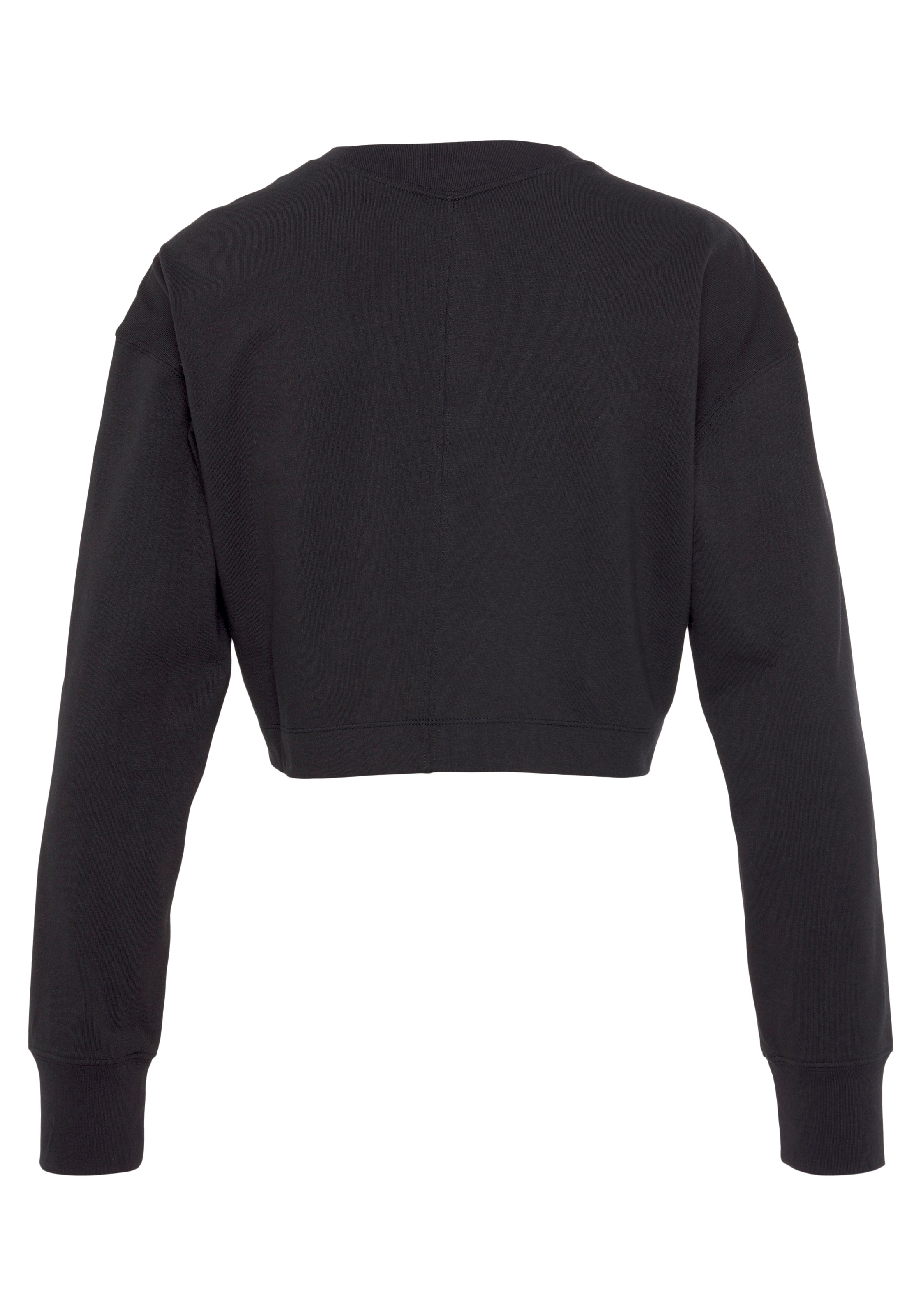 Calvin Klein Jelmoli-Versand Langarmshirt LS (Cropped)«, Sport shoppen - Schweiz »PW Rundhalsausschnitt mit Top online bei