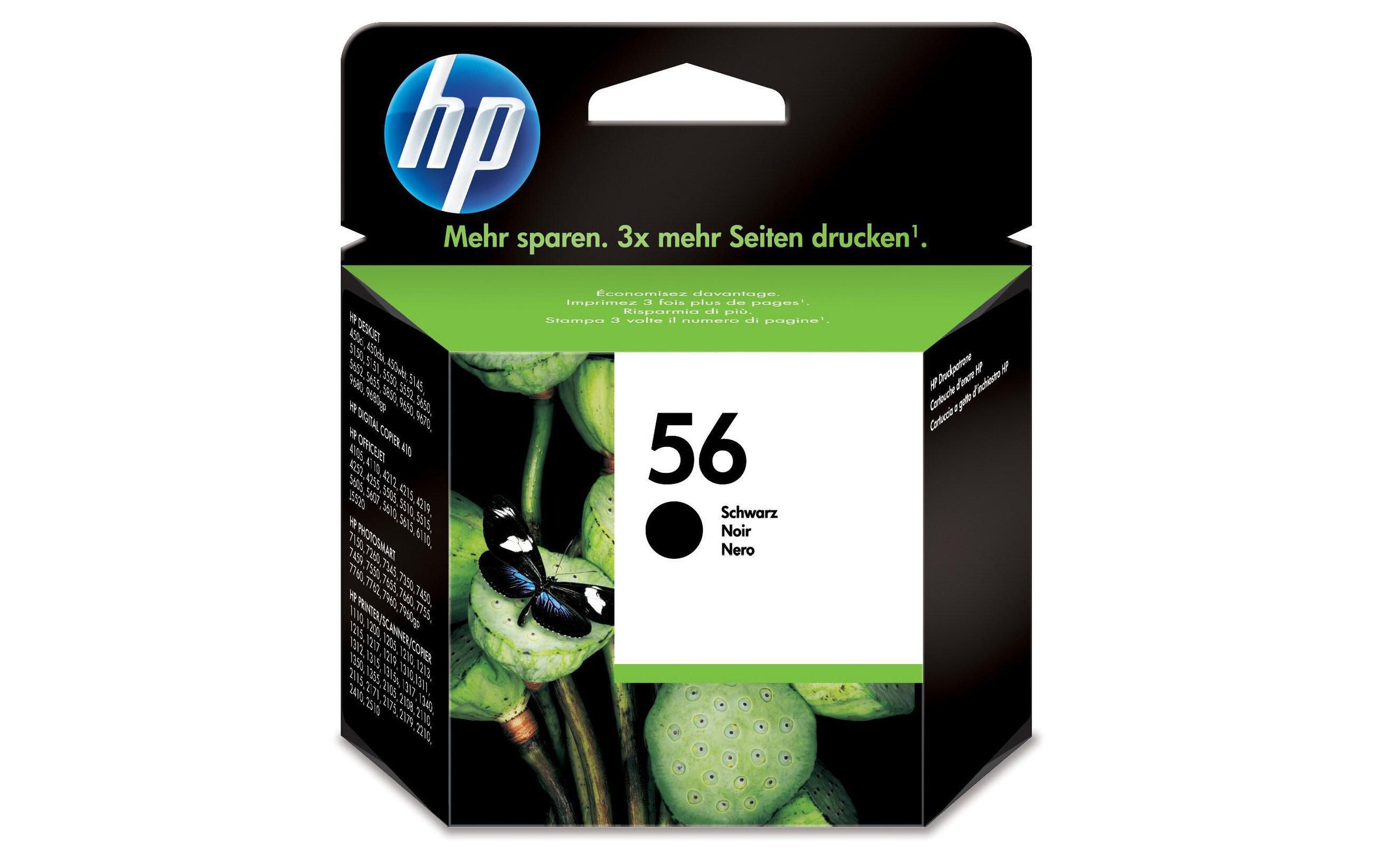 HP Tintenpatrone »Nr. 56 (C6656AE) Black«