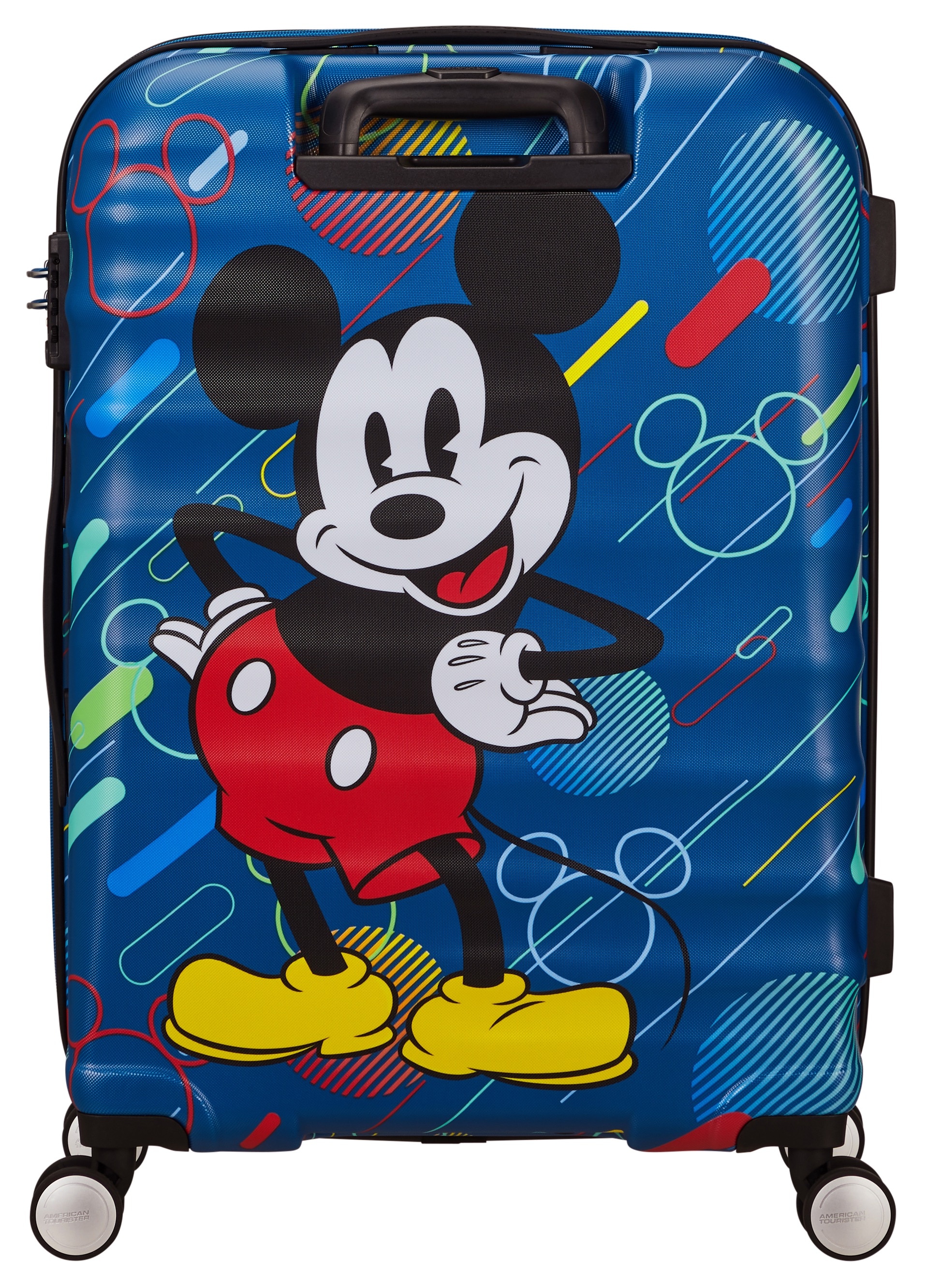 American Tourister® Kinderkoffer »WAVEBREAKER DISNEY 67«, 4 Rollen, Kinderreisegepäck Koffer TSA-Zahlenschloss