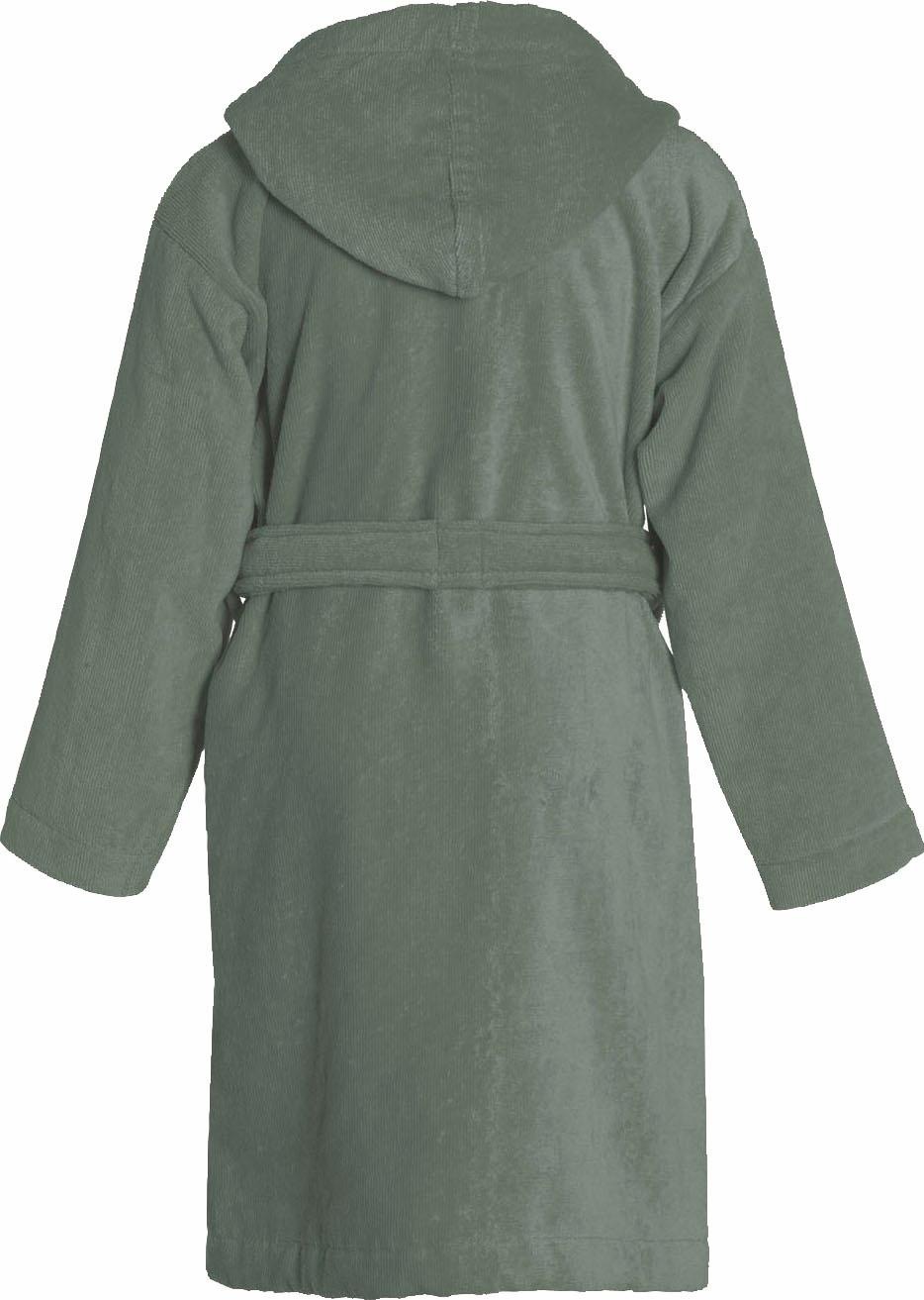 Seahorse Kinderbademantel »Seahorse Pure«, (1 St.), Langarm, aufgesetzte Taschen