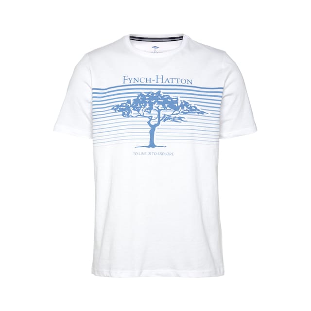 FYNCH-HATTON Kurzarmshirt »T-Shirt«, (1 tlg.) online bestellen