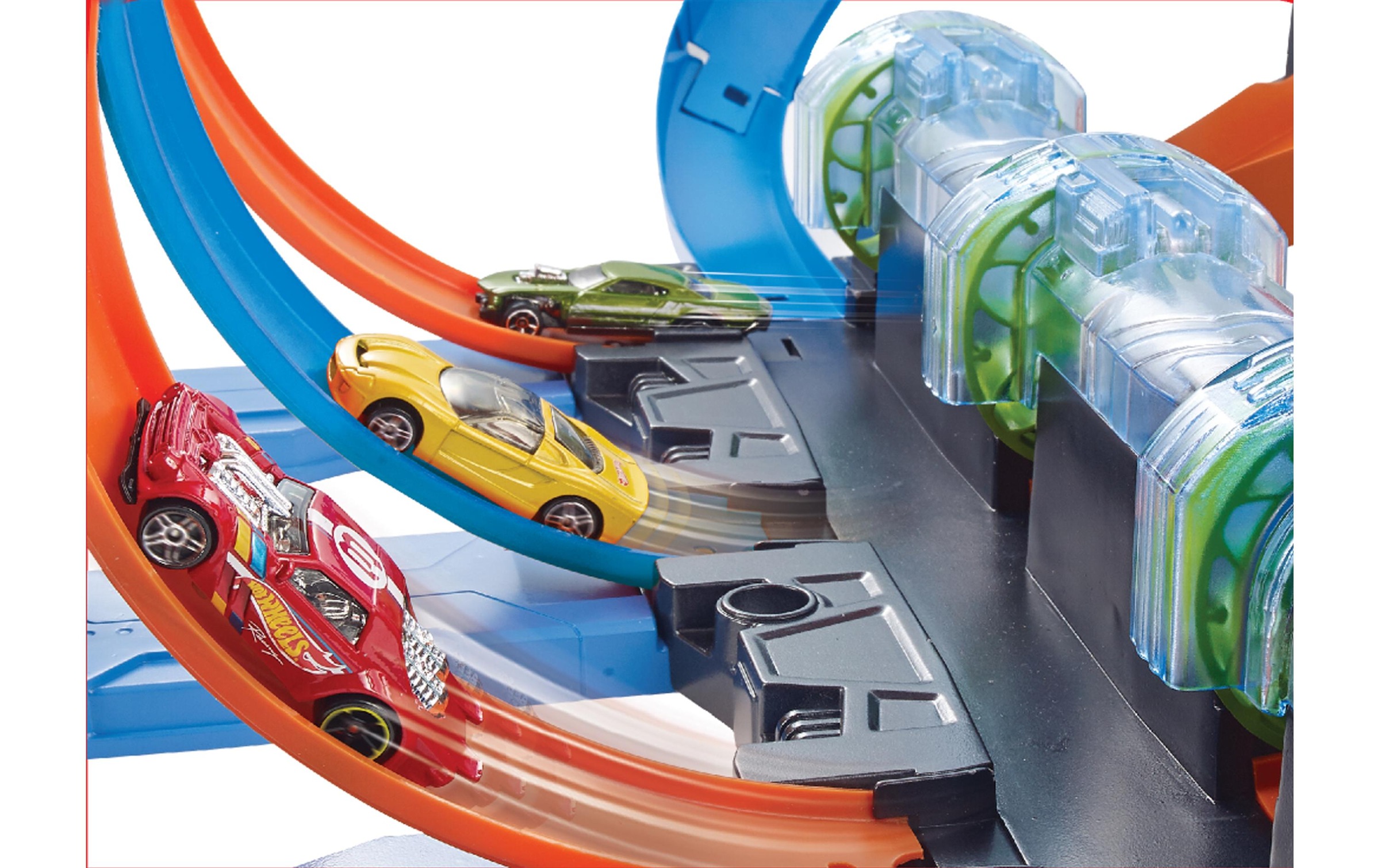 Hot Wheels Spielzeug-Auto »Action Cars Korkenzieher Crash Trackset«