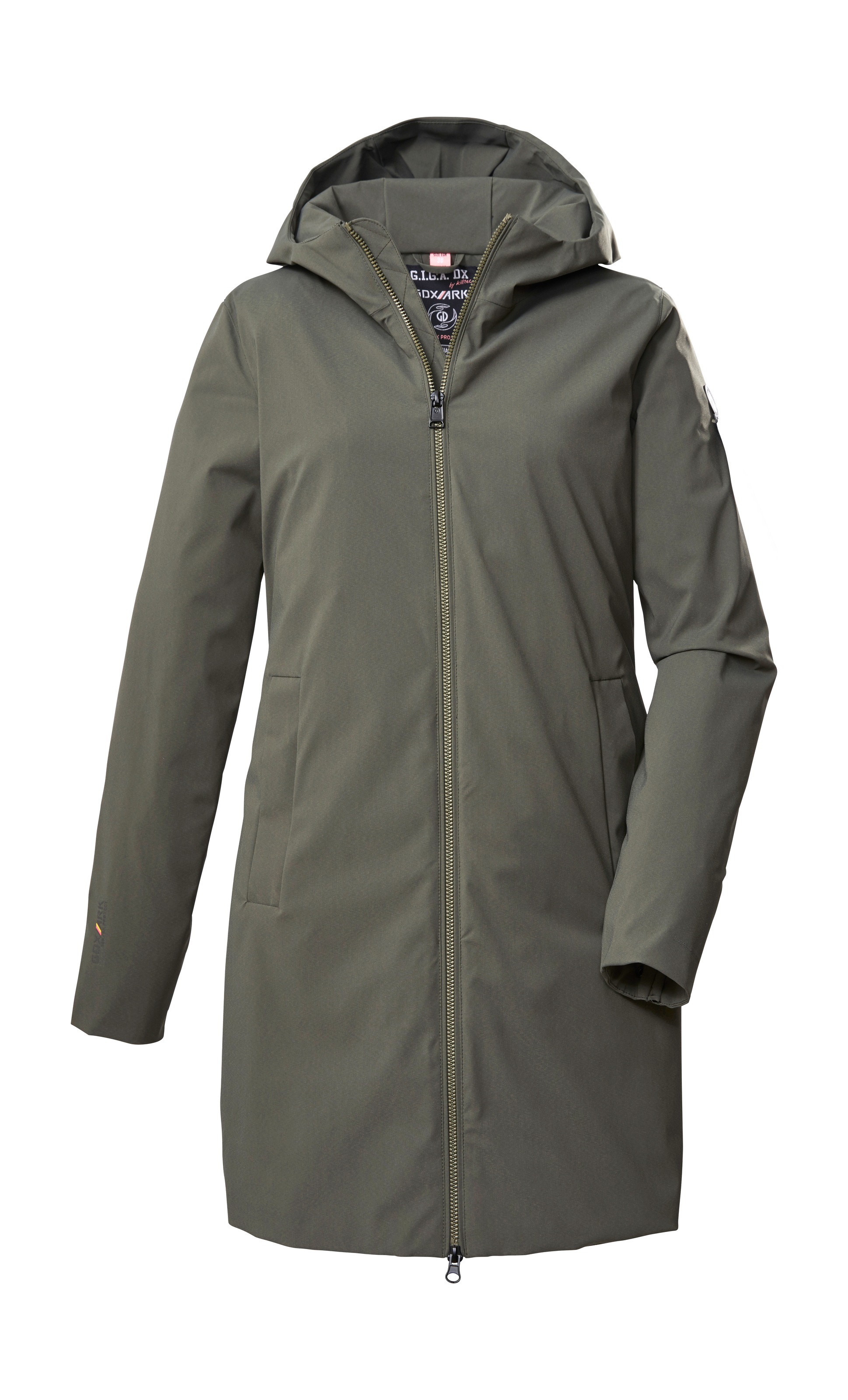 G.I.G.A. DX by killtec Parka »GS 154 WMN PRK« Ultraleichter, urbaner Parka, 100% wasserdicht, verstellbar, recycelt