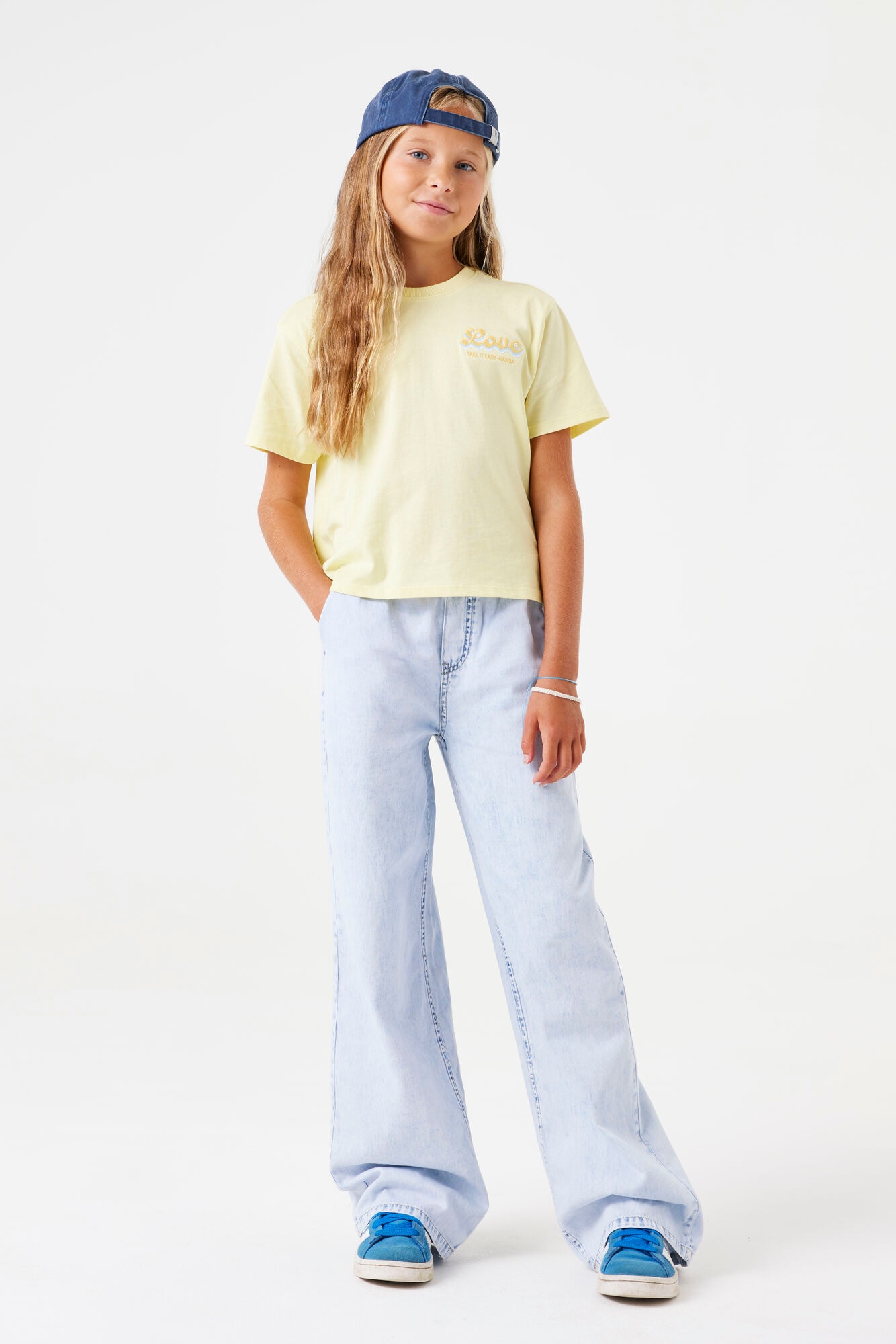 Garcia T-Shirt, mit Schriftzug for GIRLS