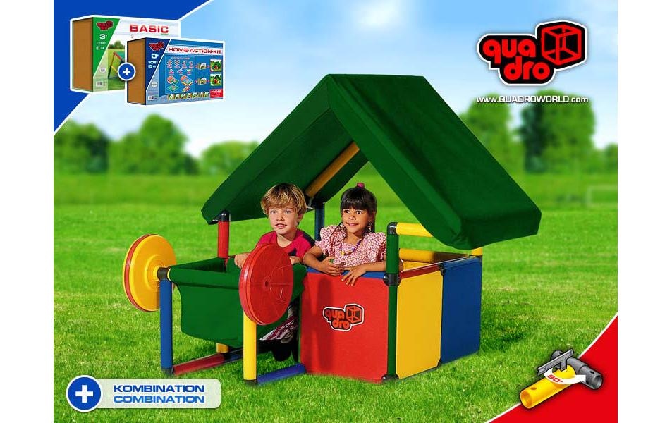 QUADRO Spielhaus »Home Aktion Kit«