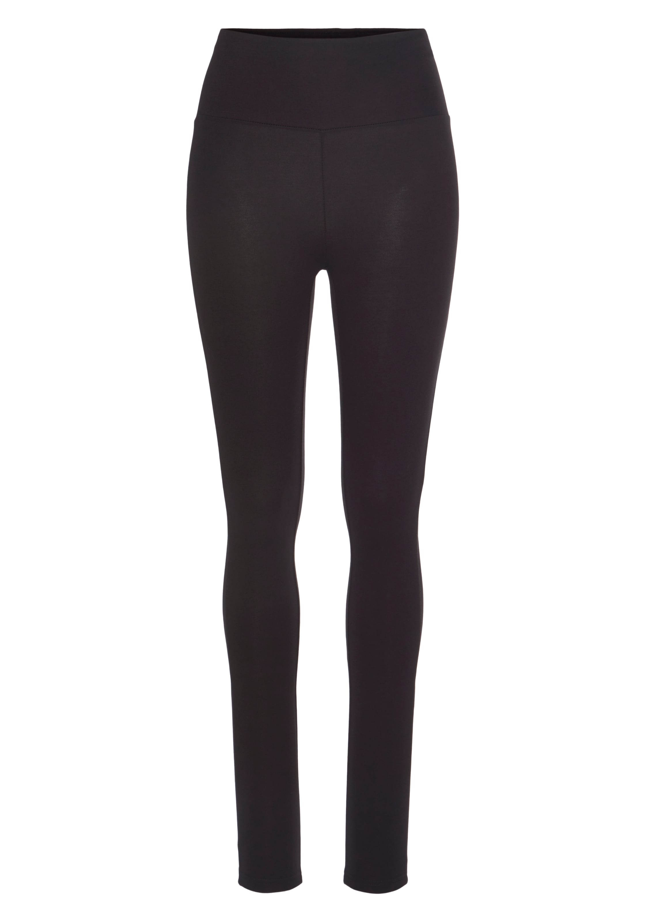 LASCANA Leggings, mit breitem Bündchen