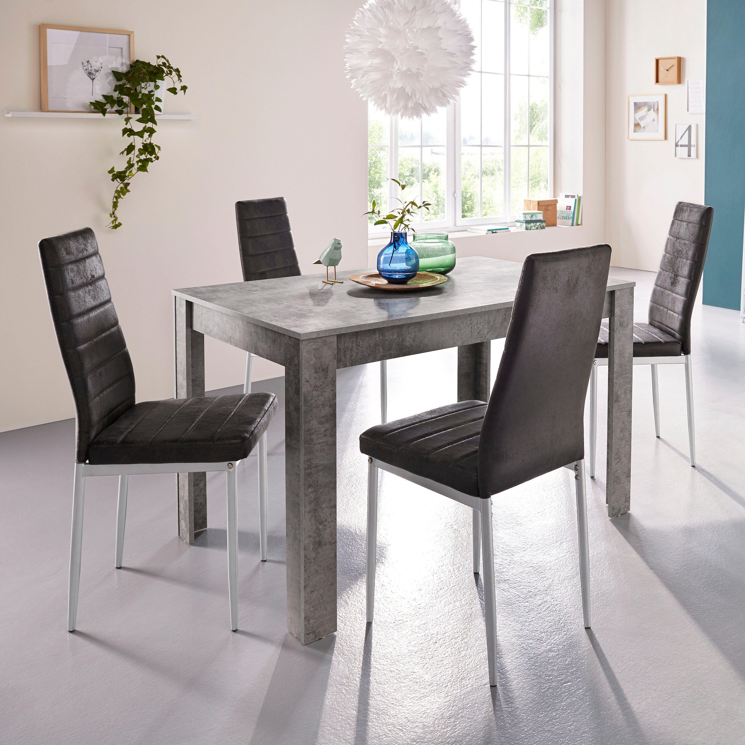 INOSIGN Esstisch »Meigh, TOPSELLER!«, (Tisch, Esstisch), Breite 120 cm, verschiedene Grössen, verschiedene Farben