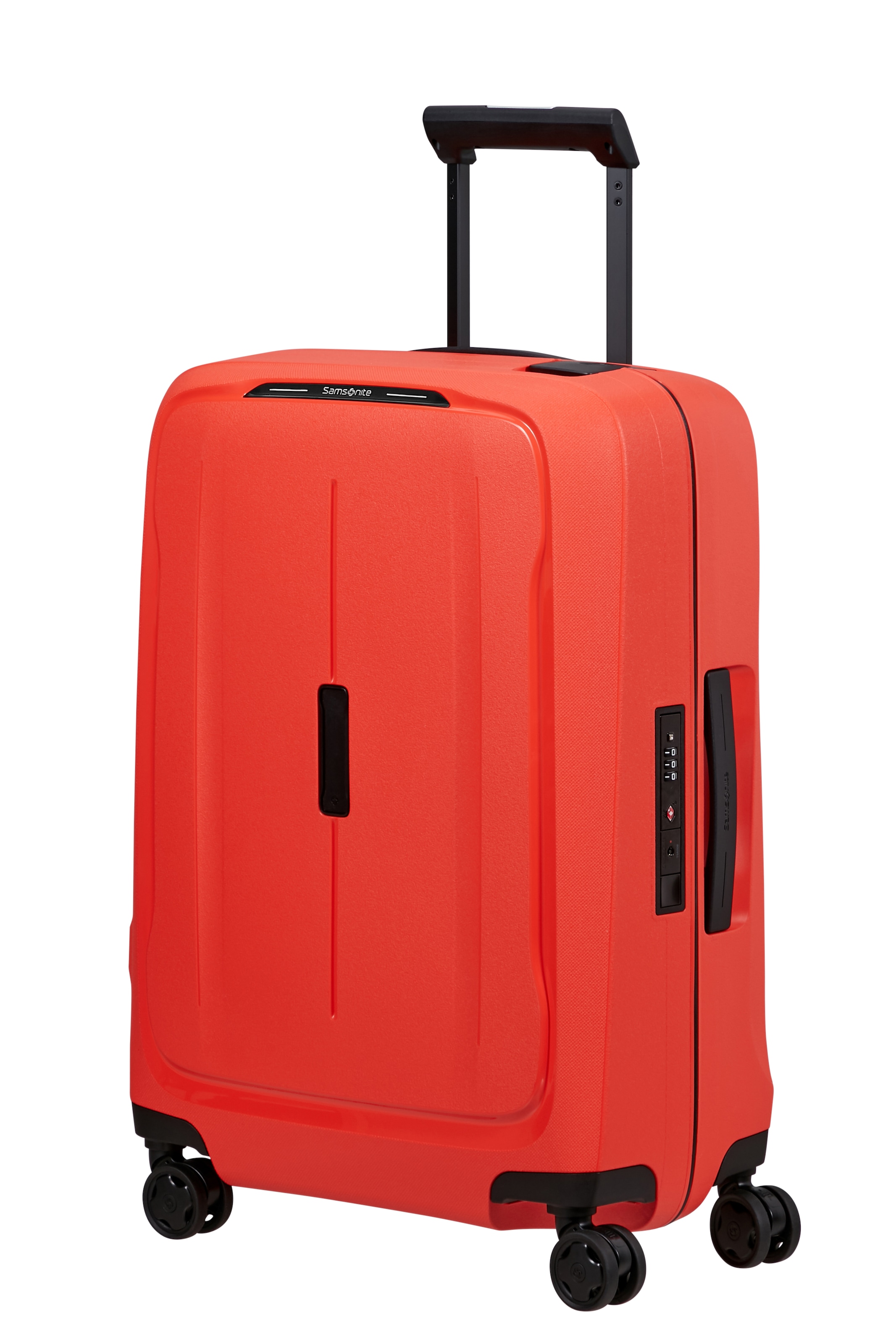 Samsonite, Unisex, Hartschalen-Trolley »ESSENS, verschiedene Grössen und Farben« 39 l 4 Rollen mit robustem Polypropylen-Gehäuse, mit mehreren Fächern