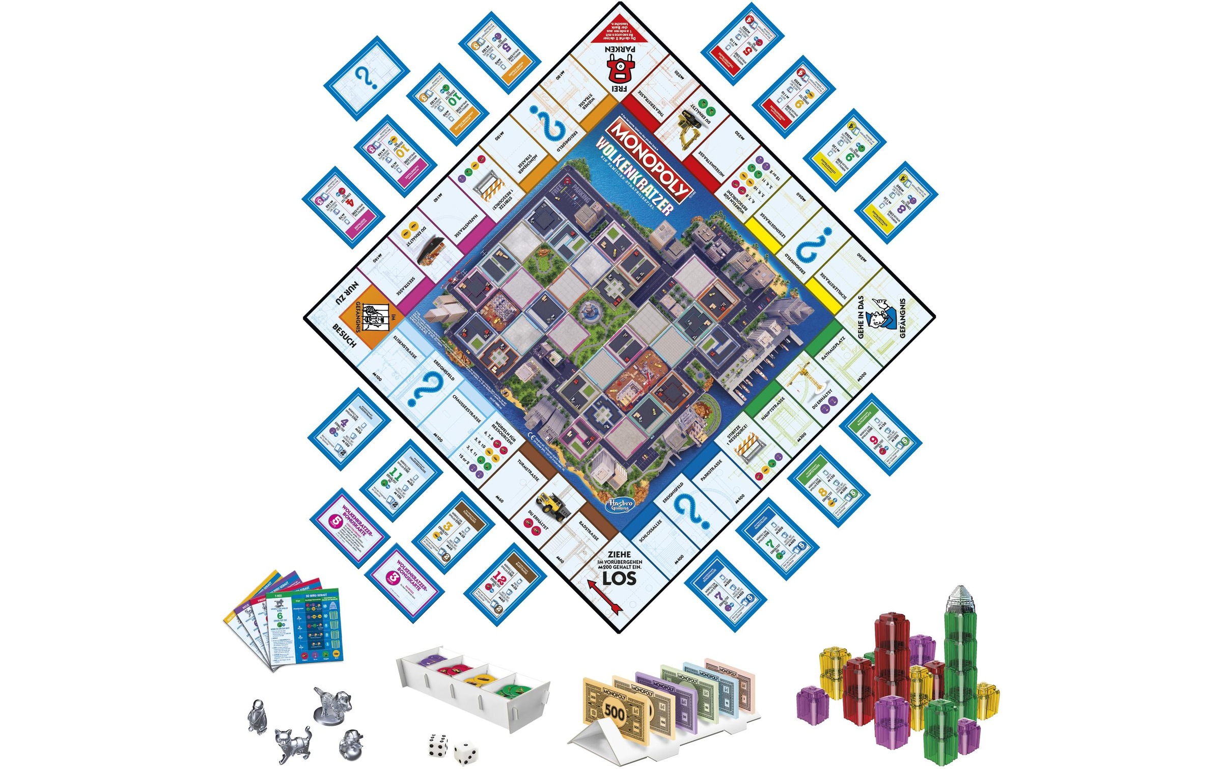 Hasbro Spiel »Monopoly Wolkenkratzer«